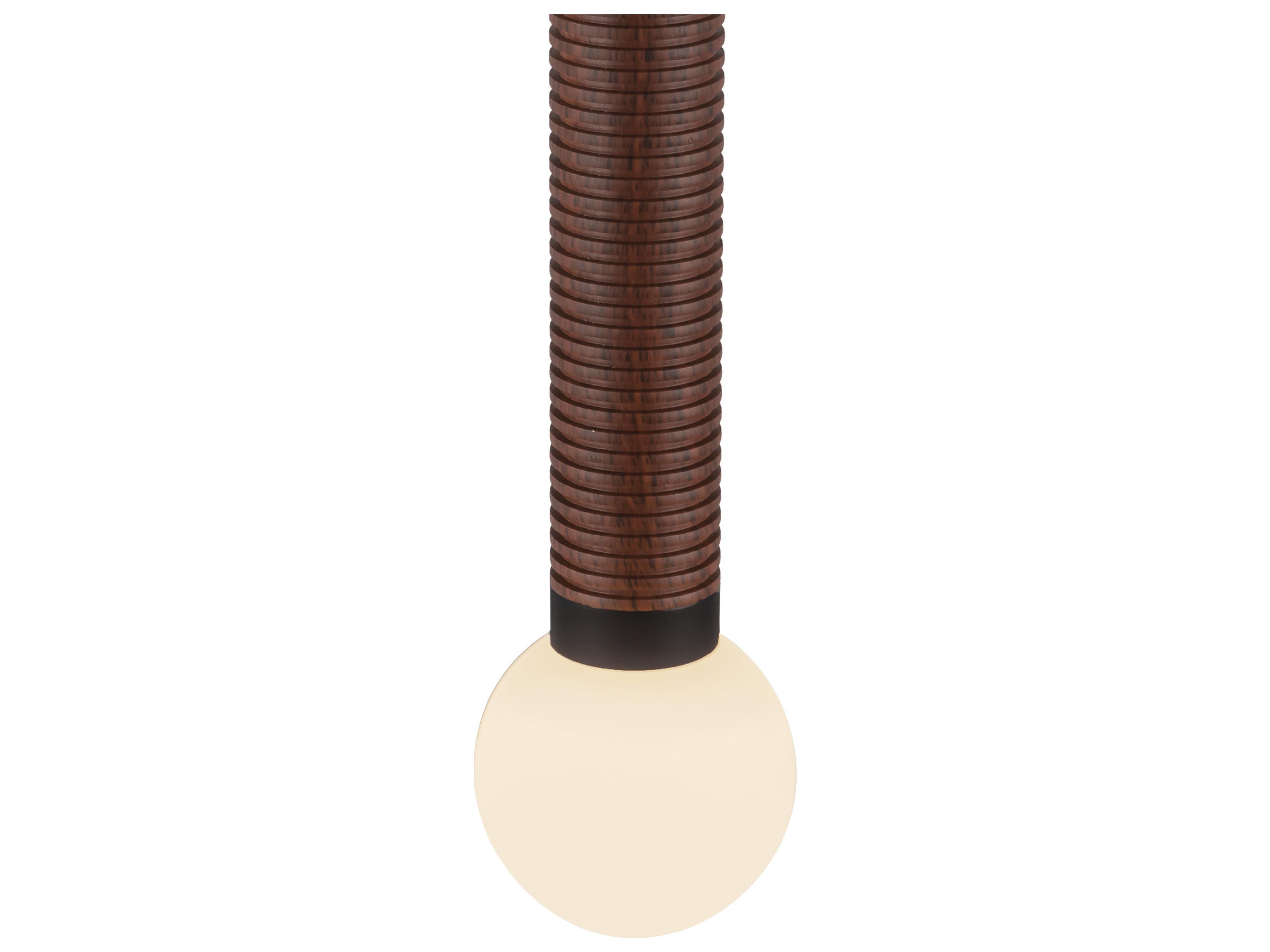 Alora Mood Arden Matte Black Mini Pendant