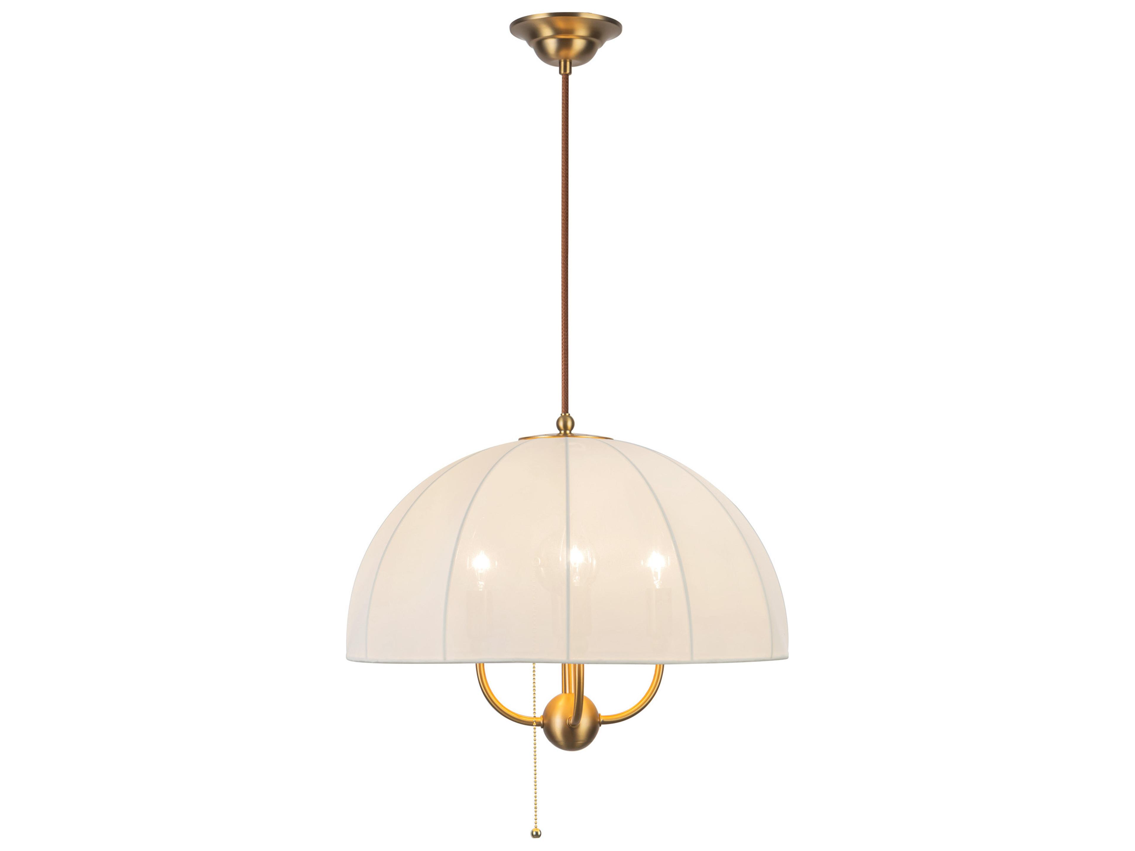 Crosby Pendant Light Brushed Gold 18-Inch