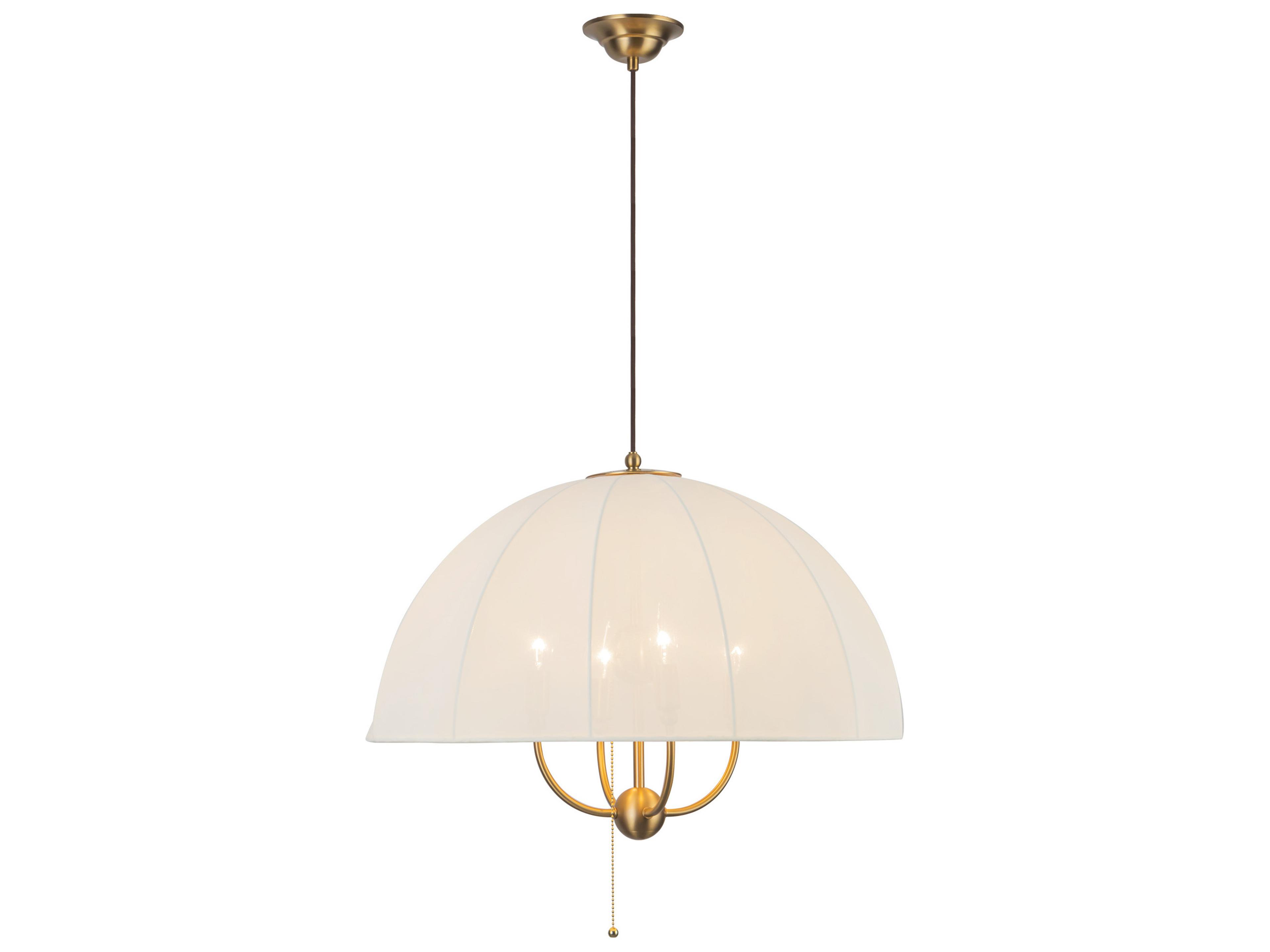 Pendant Light Crosby 24 Inch 4 Light Brushed Gold