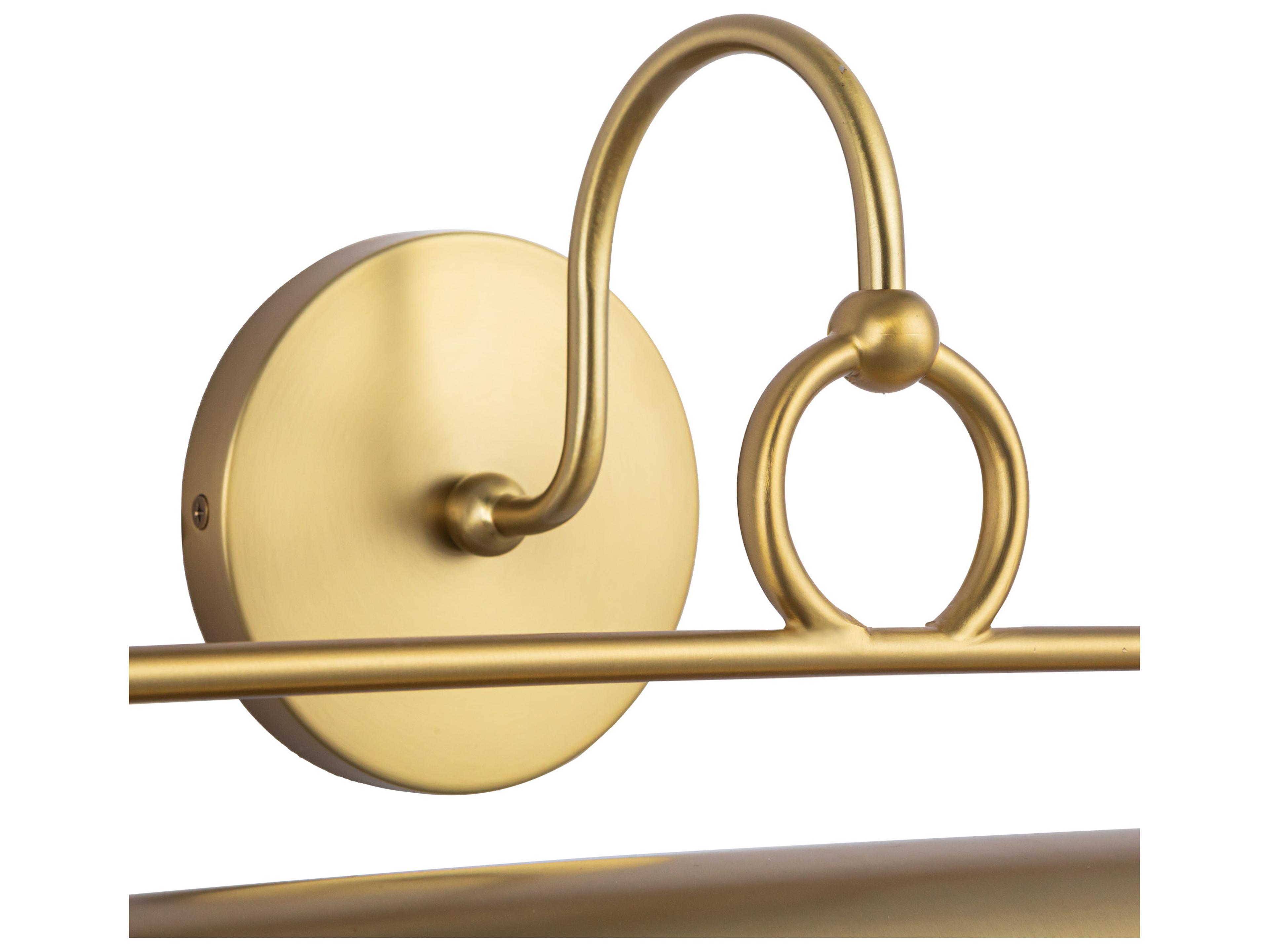 Alora Mood Ellen Brushed Gold Picture Light