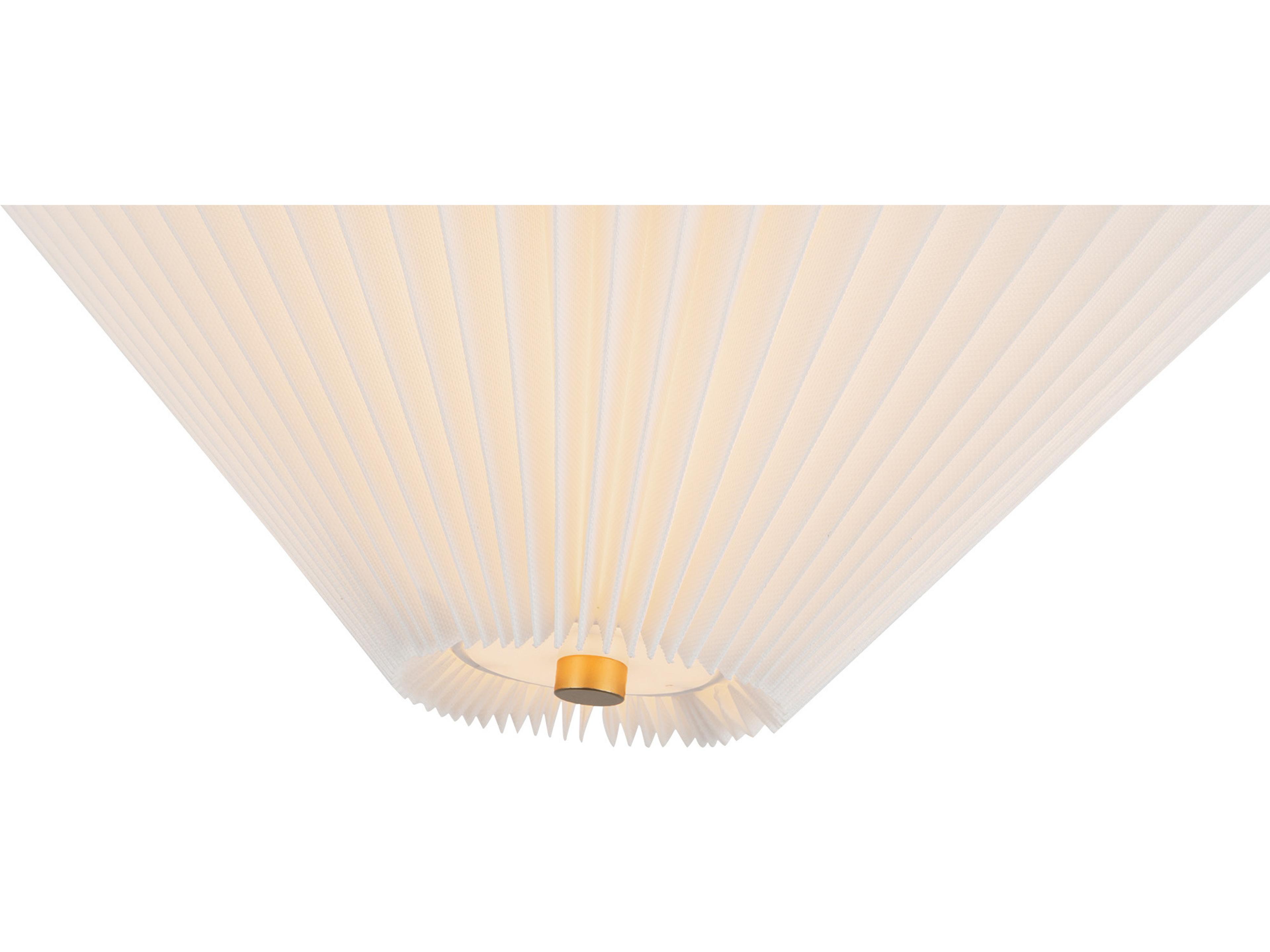 Alora Mood Bridgette 1-Light Brushed Gold Semi Flush Mount