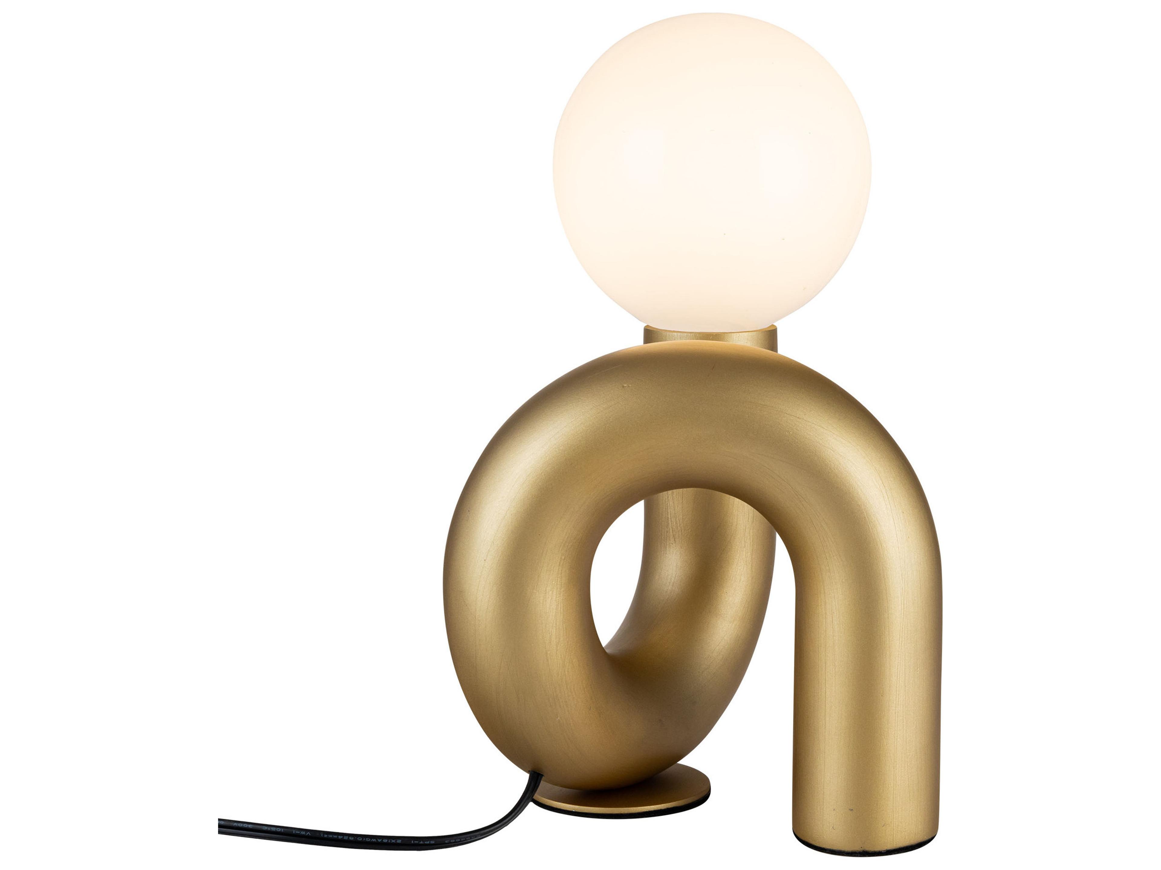 Alora Mood Sadie Brushed Gold Table Lamp