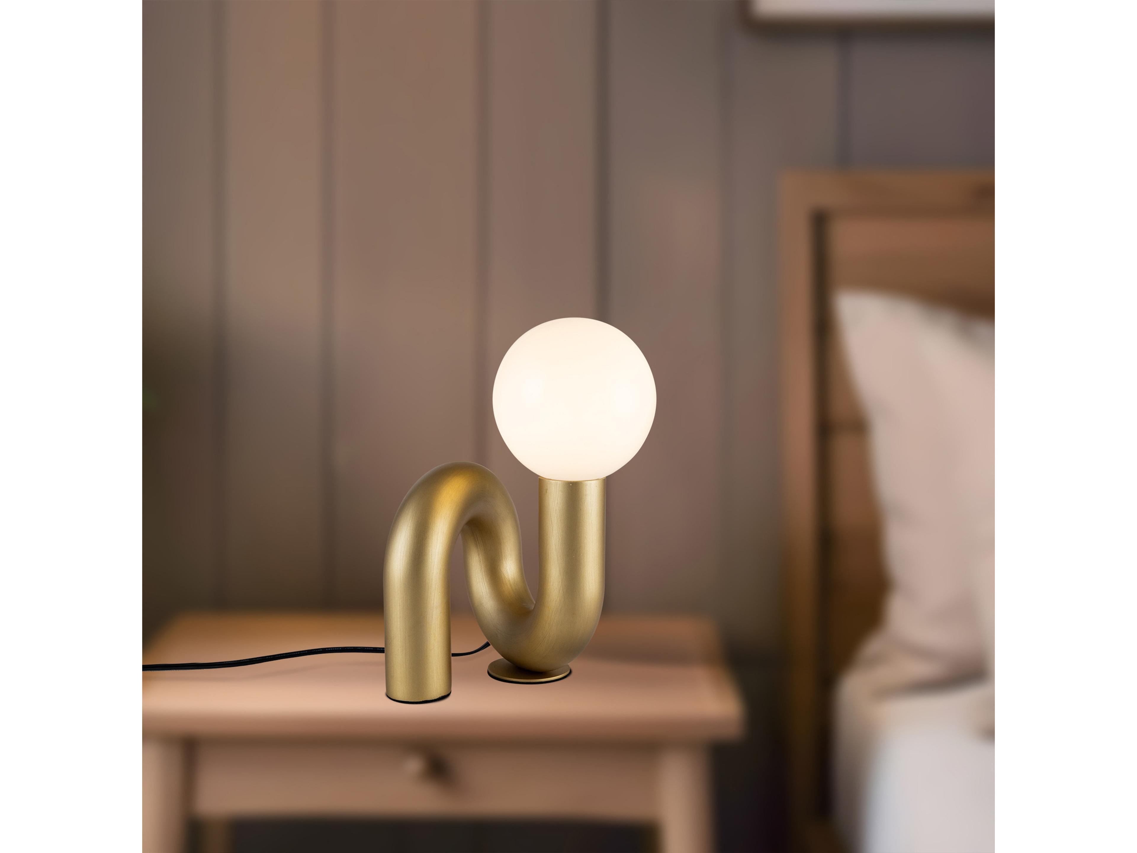 Alora Mood Sadie Brushed Gold Table Lamp