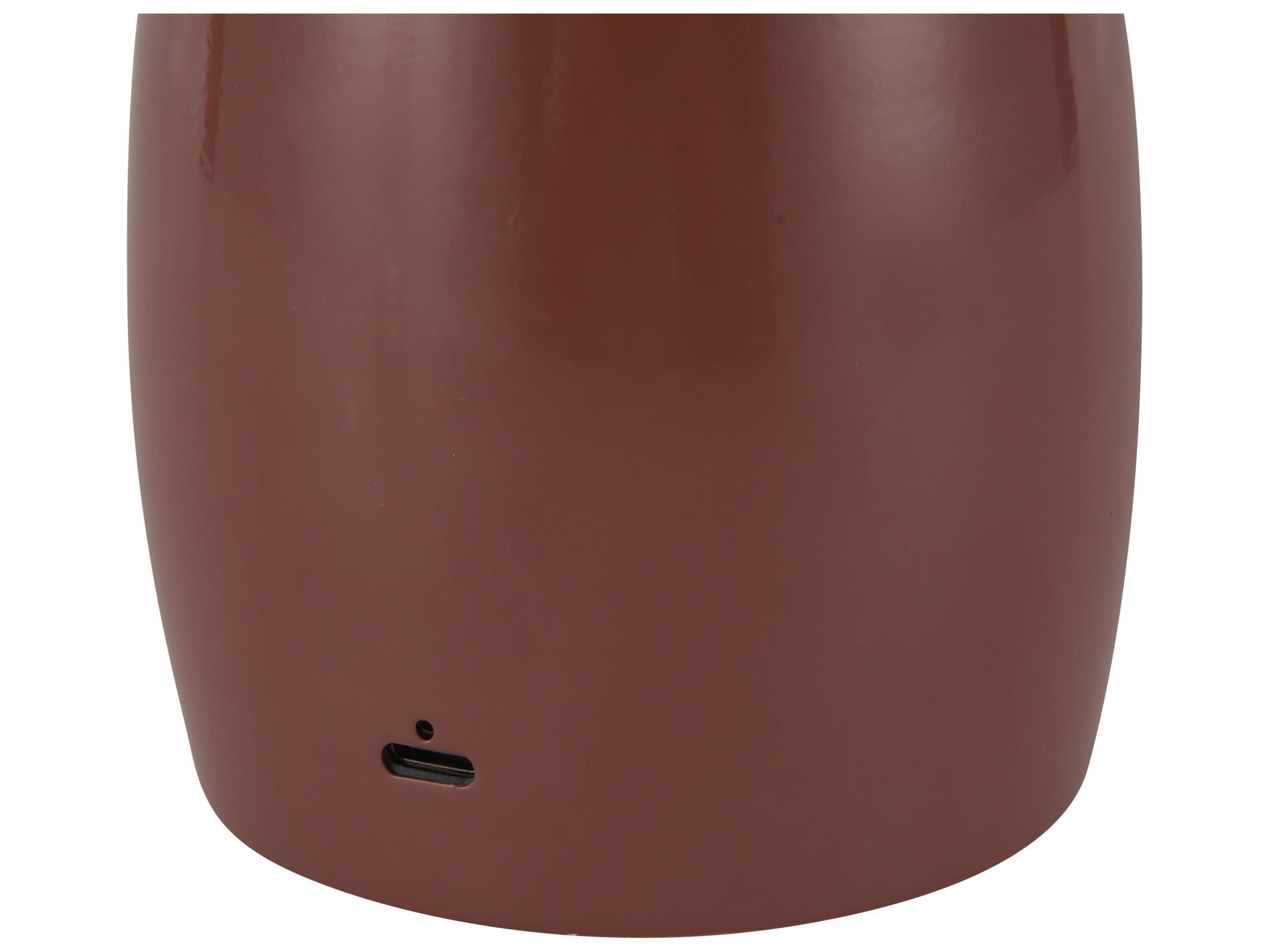 Alora Mood Poppy Burgundy Red Table Lamp