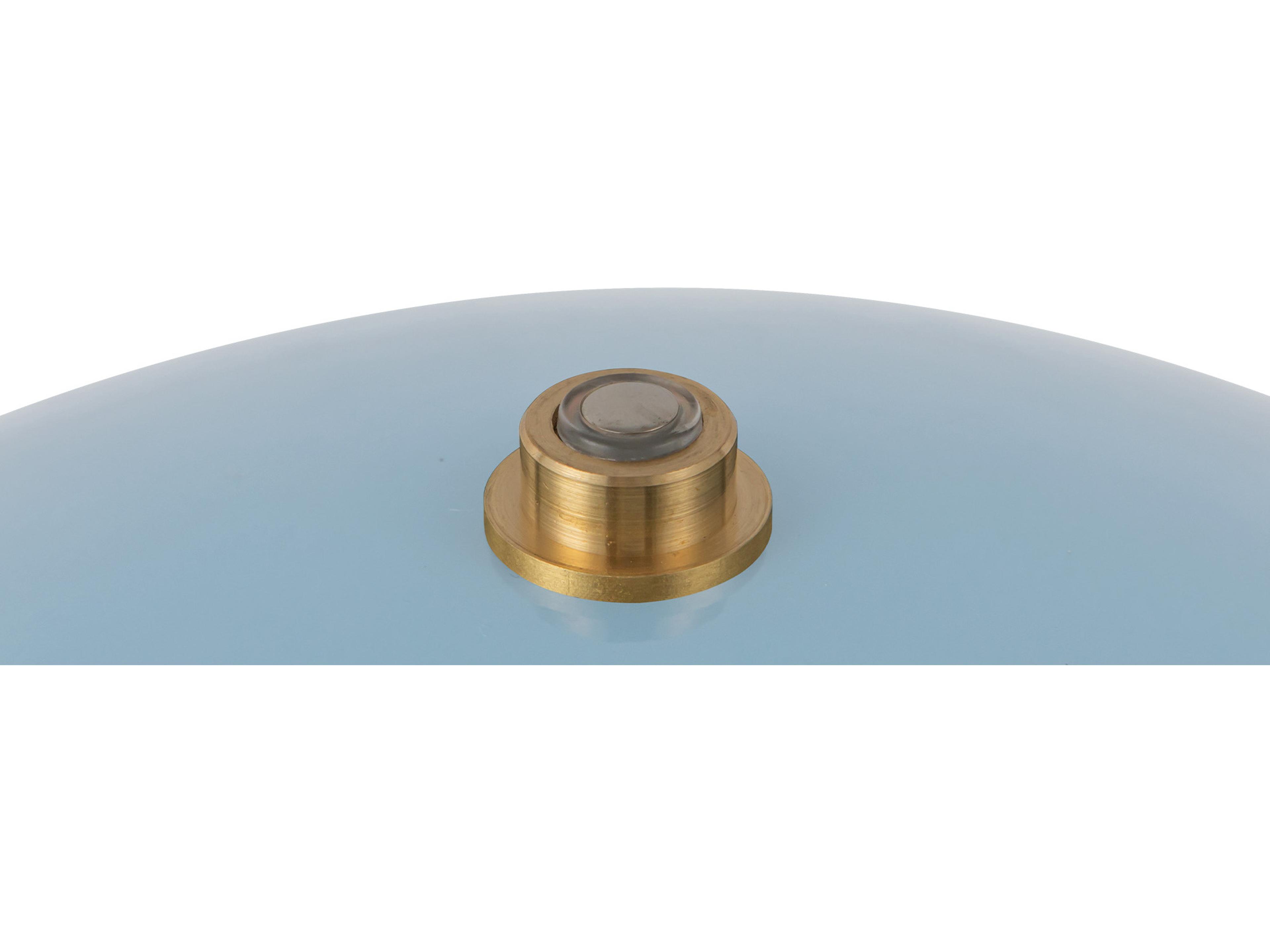 Alora Mood Poppy Cerulean Blue Table Lamp