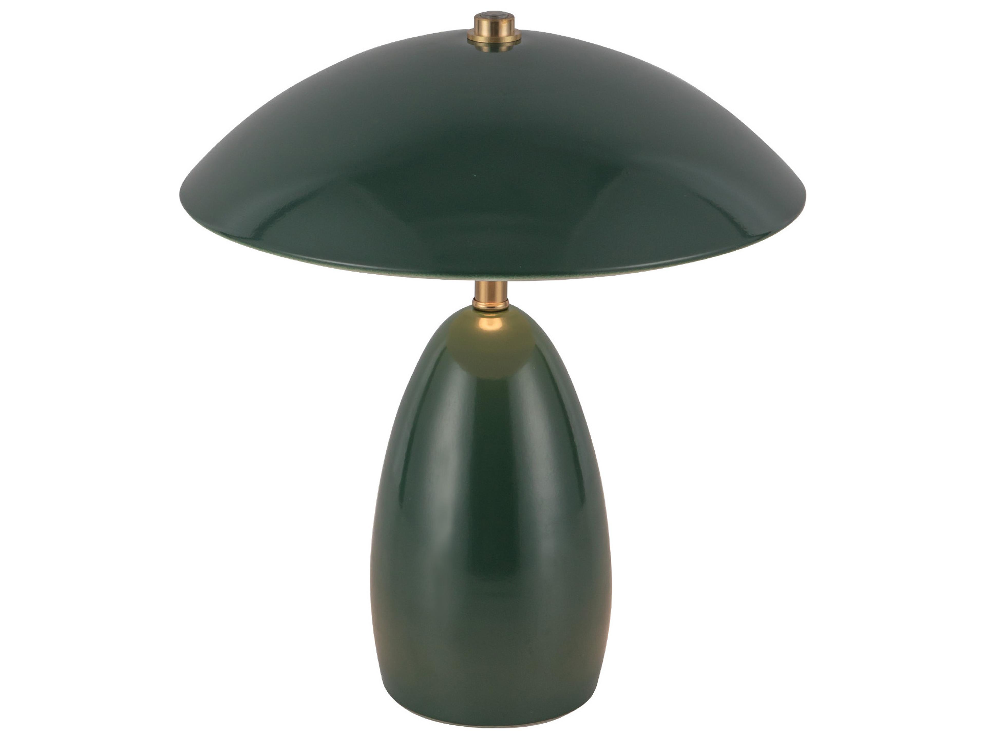 Alora Mood Poppy Pine Green Table Lamp