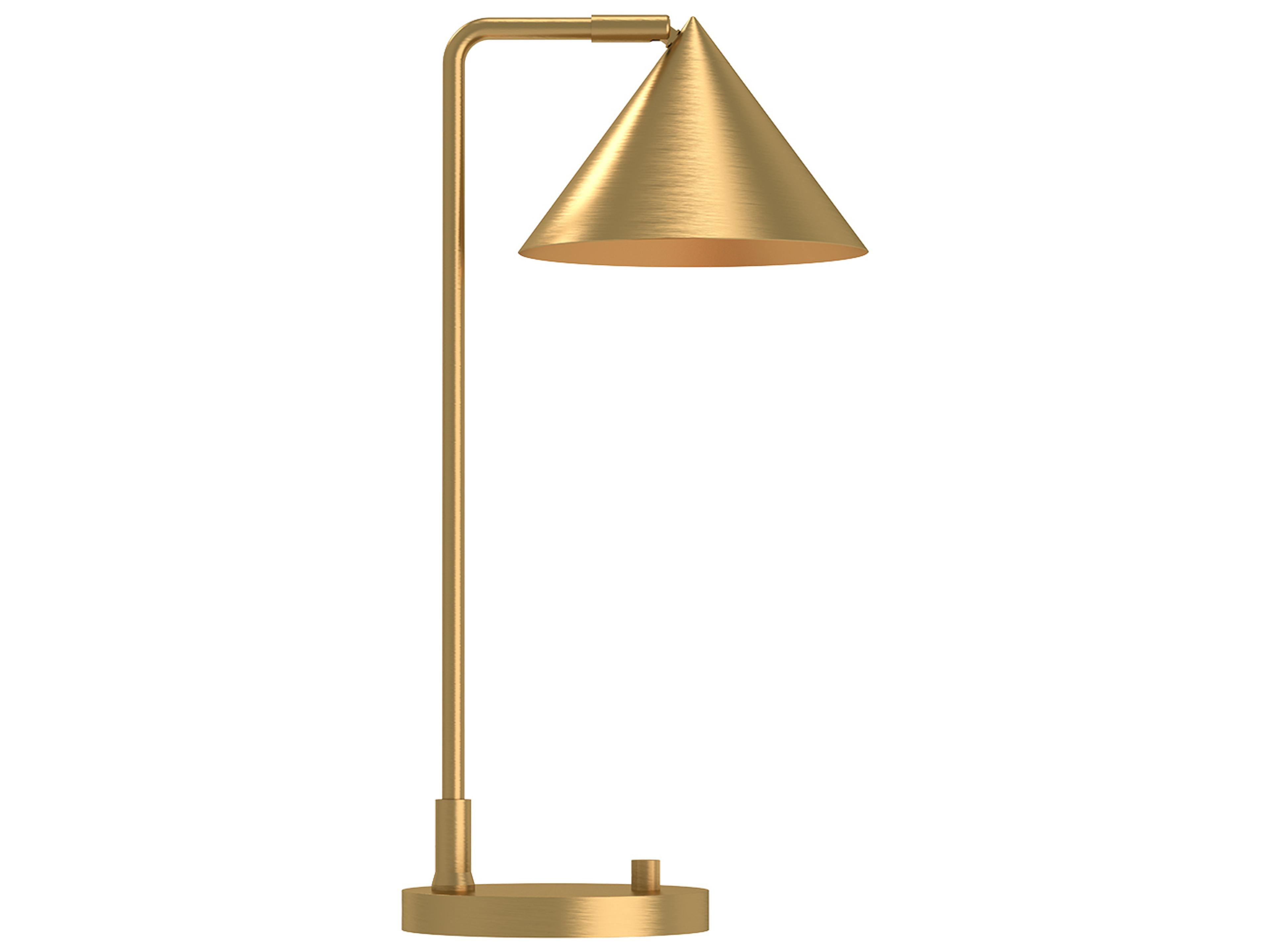 Remy Table Lamp in Brushed Gold