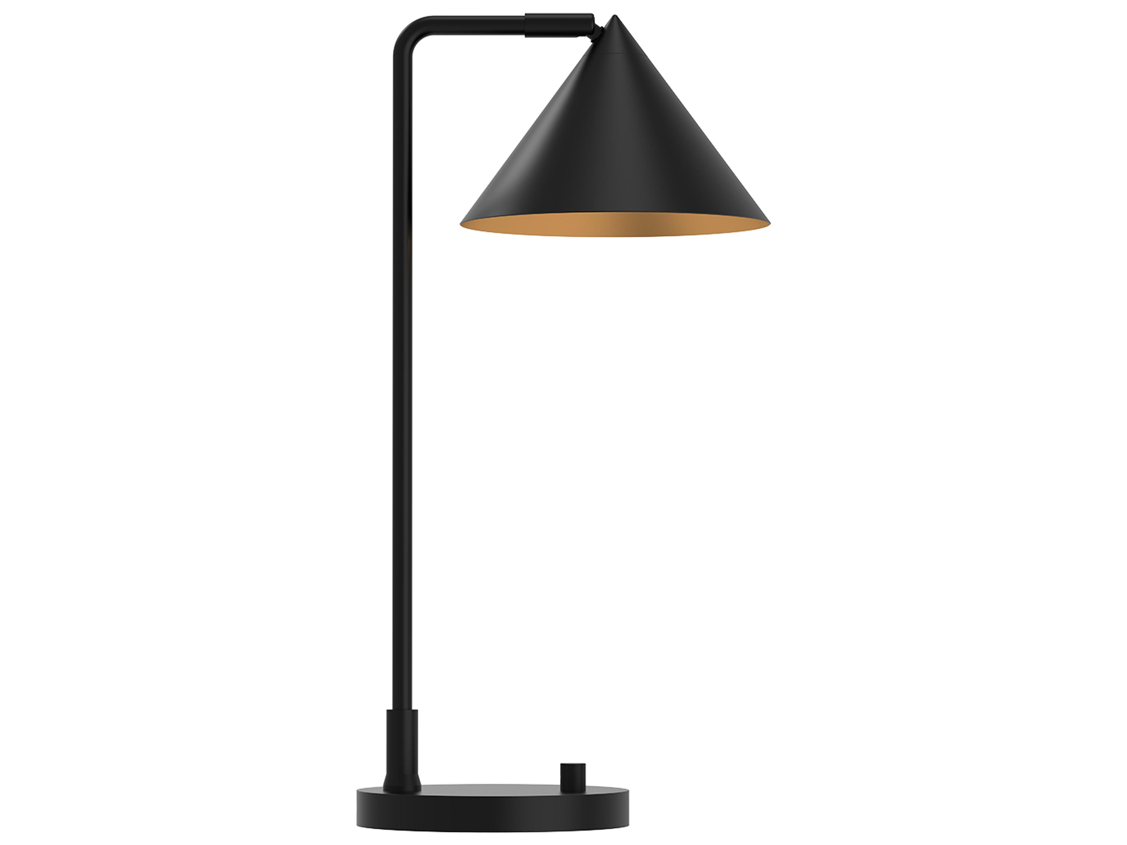Remy Table Lamp Modern Matte Black