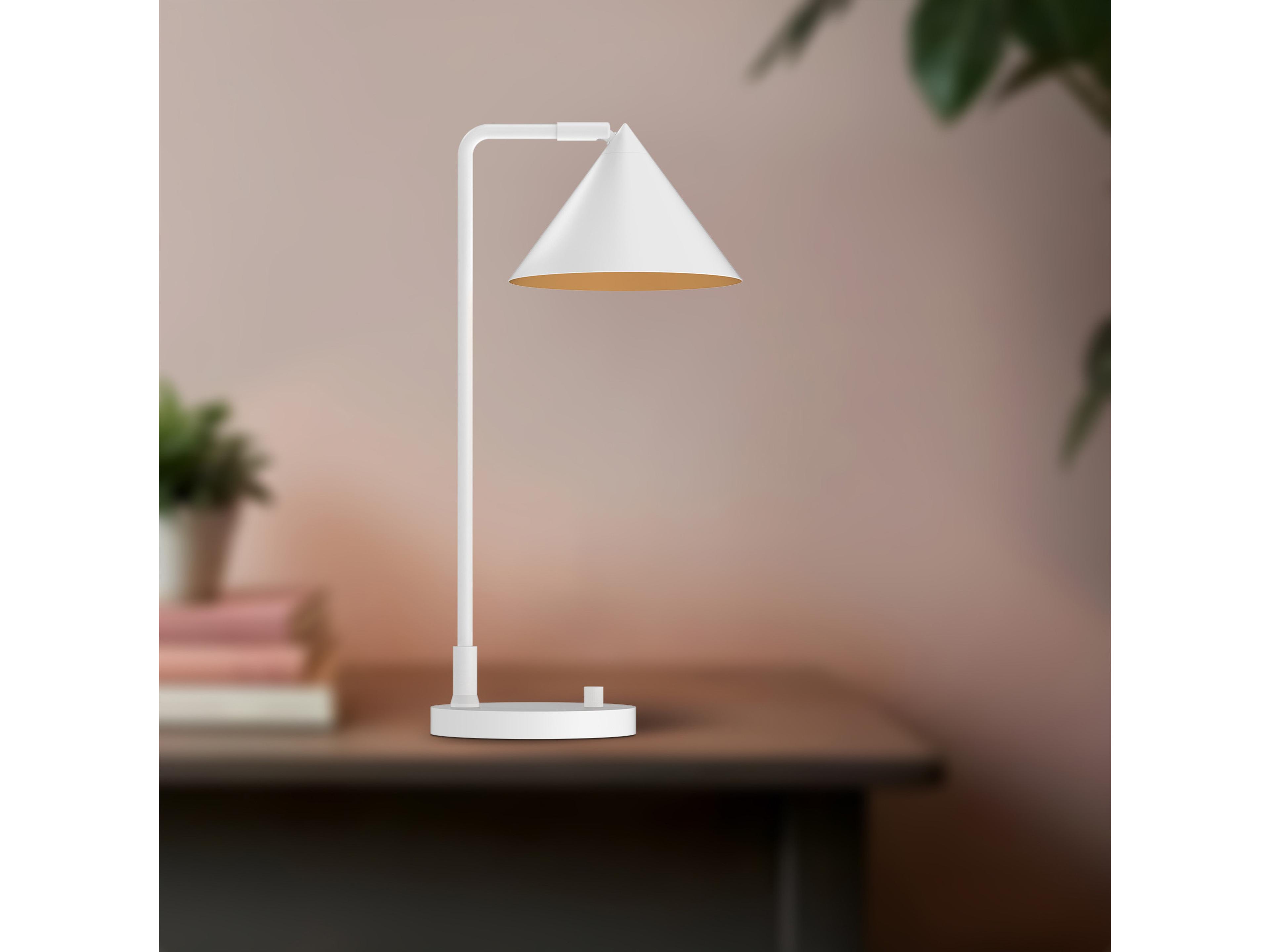 Alora Mood Remy White Table Lamp