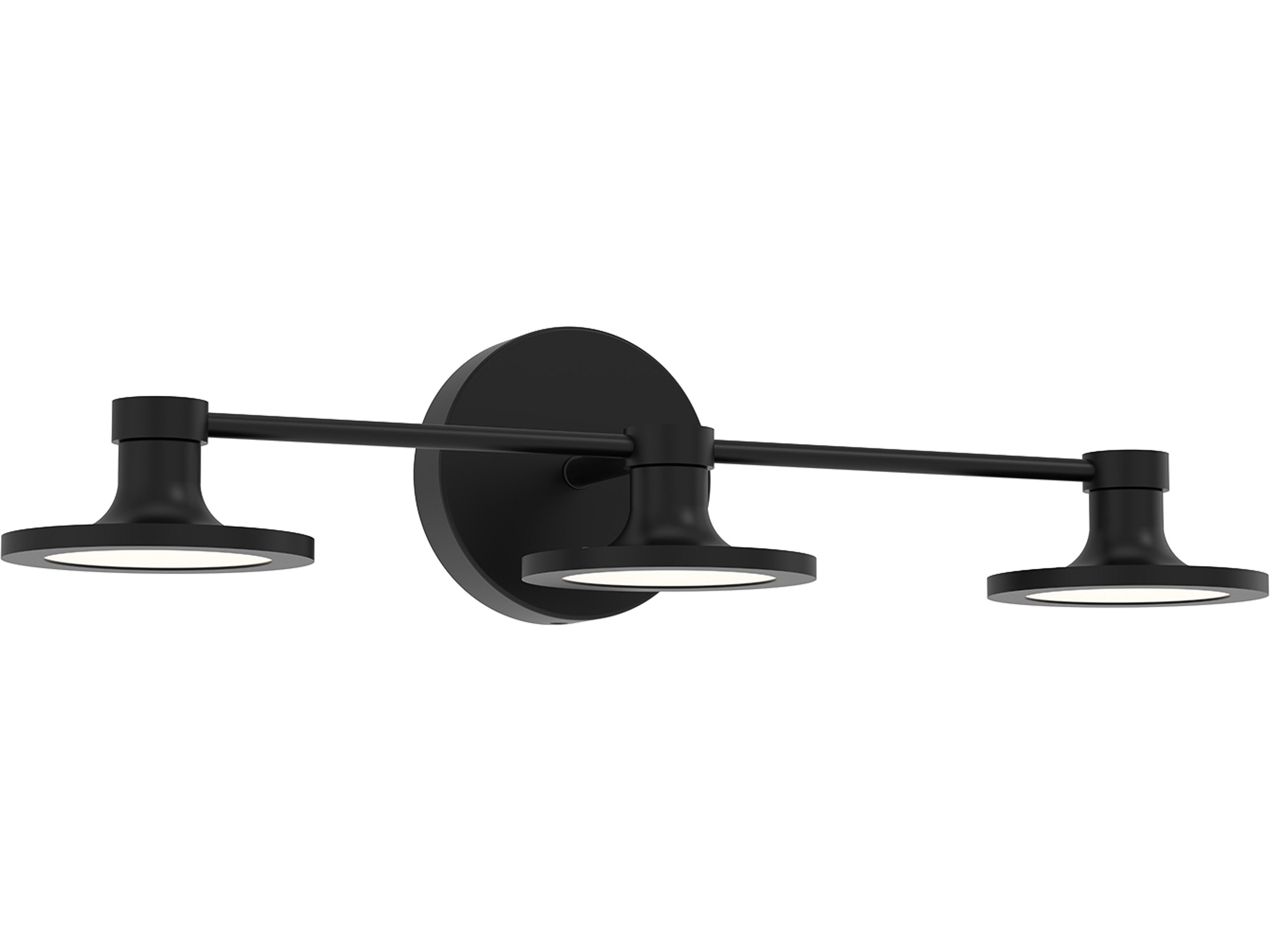 Issa LED Bath Vanity Light 21-Inch Matte Black