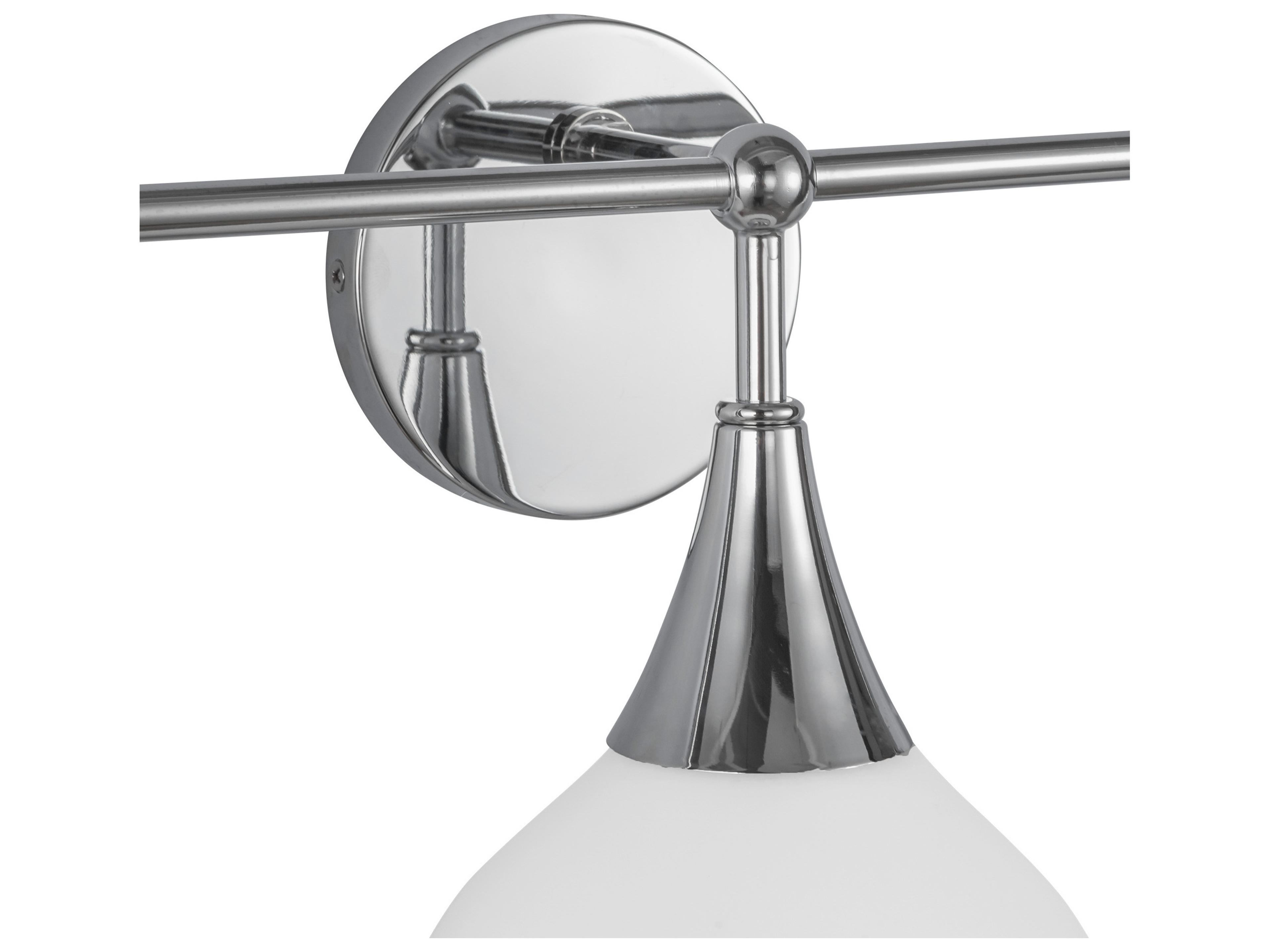 Alora Mood Hazel 3-Light Chrome Vanity Light
