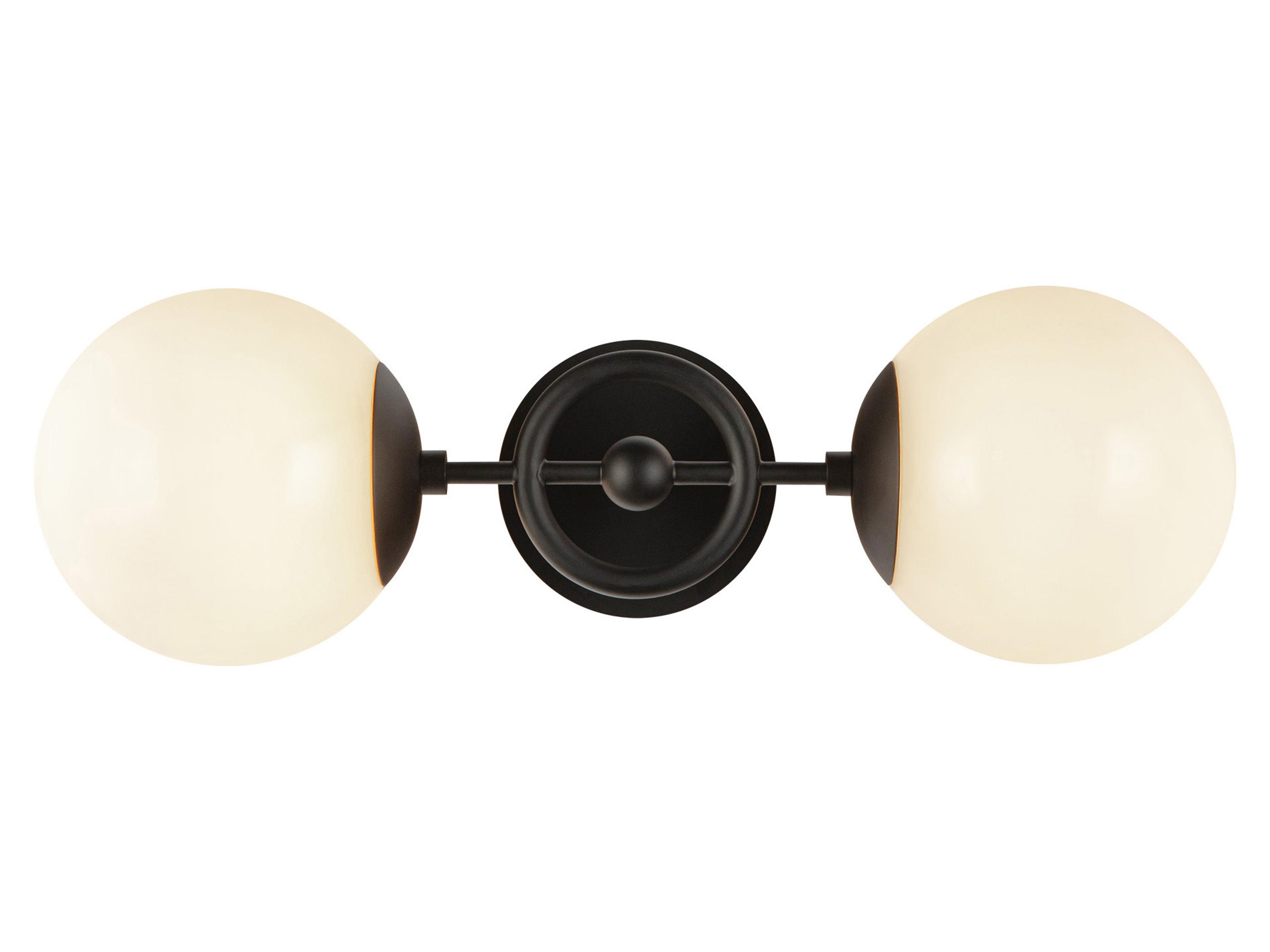 Fiore 2 Light Vanity Sconce Modern Mid-Century