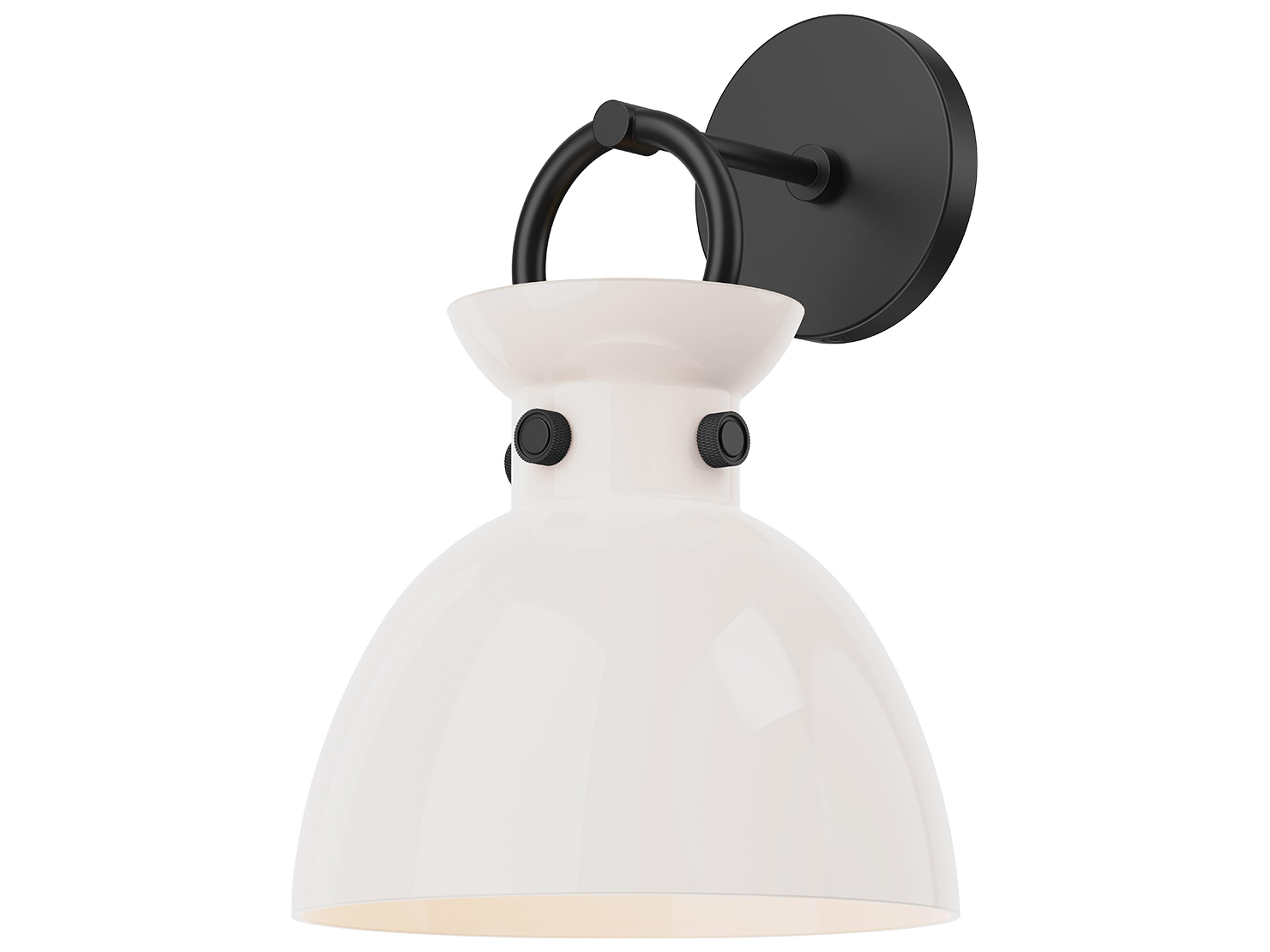 Alora Mood Waldo 1-Light Matte Black Wall Sconce