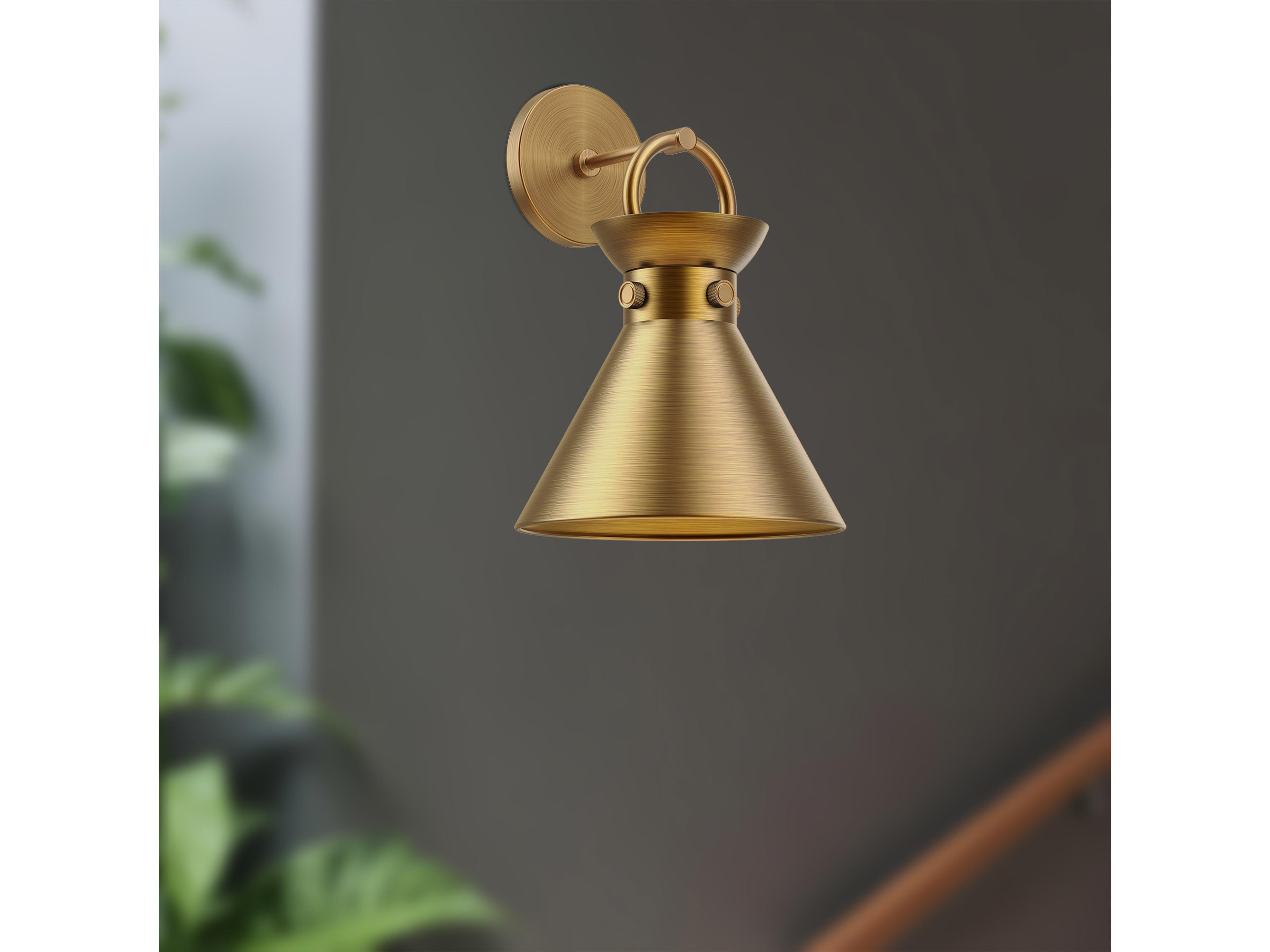 Alora Mood Emerson 1-Light Aged Gold Wall Sconce
