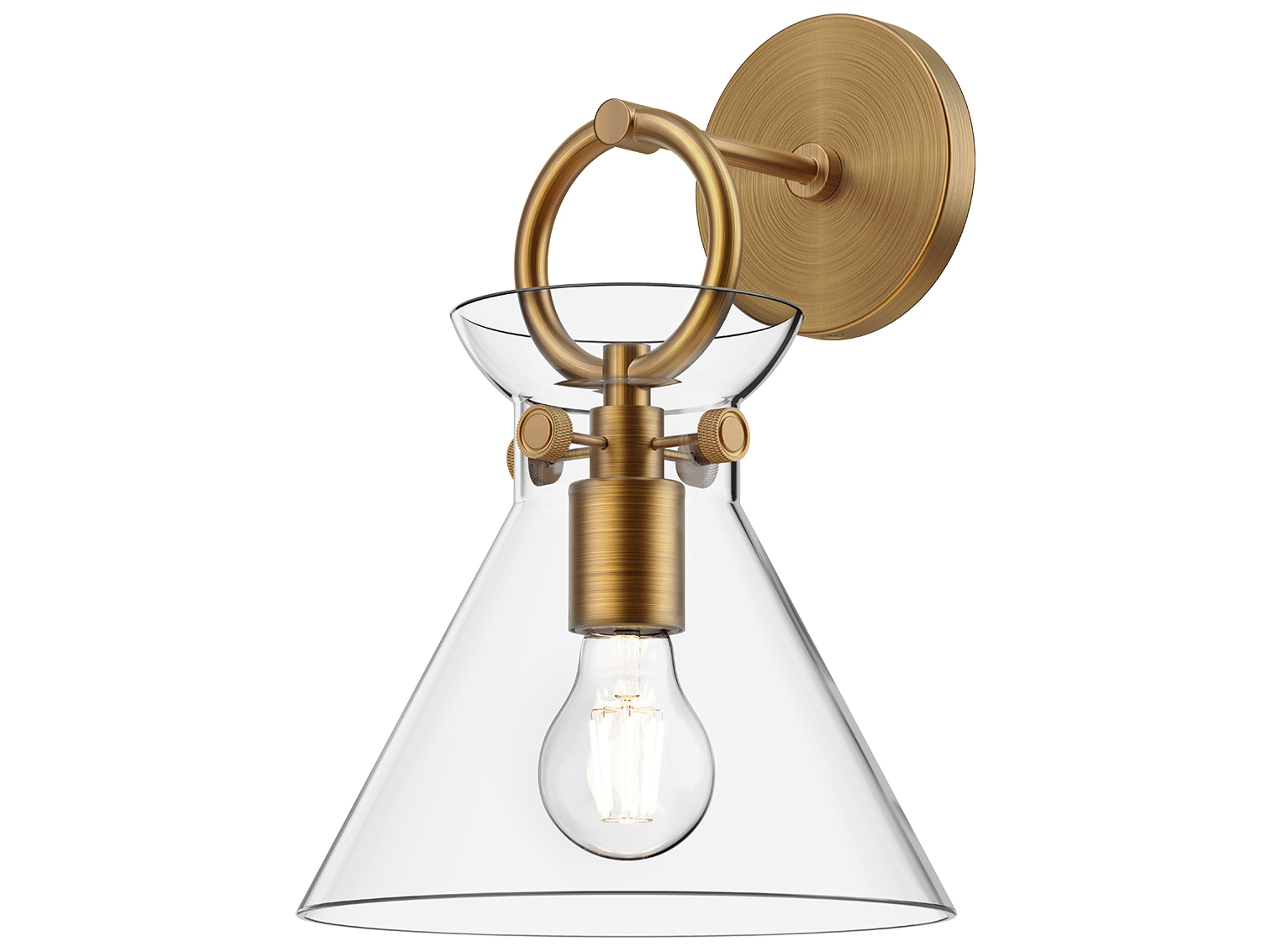 Emerson Wall Sconce Aged Gold Modern Vanity Light