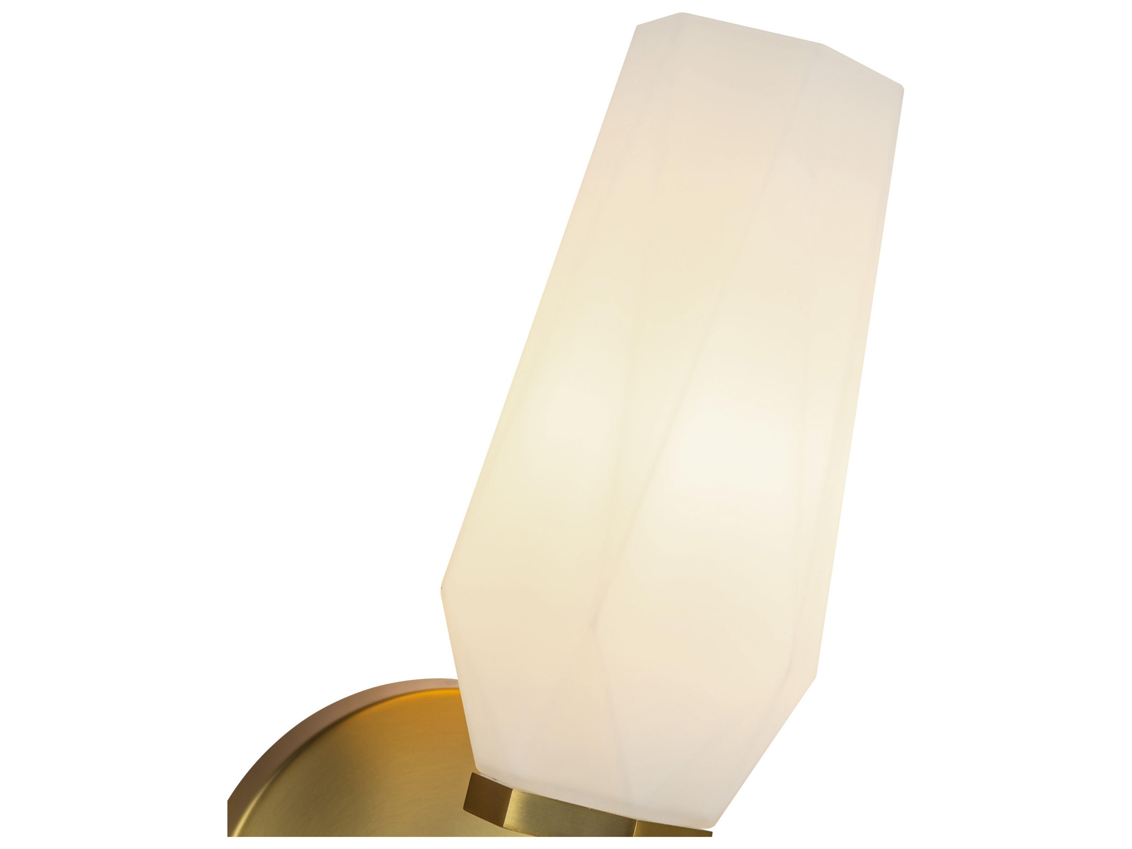 Alora Mood Krysta 1-Light Brushed Gold Wall Sconce
