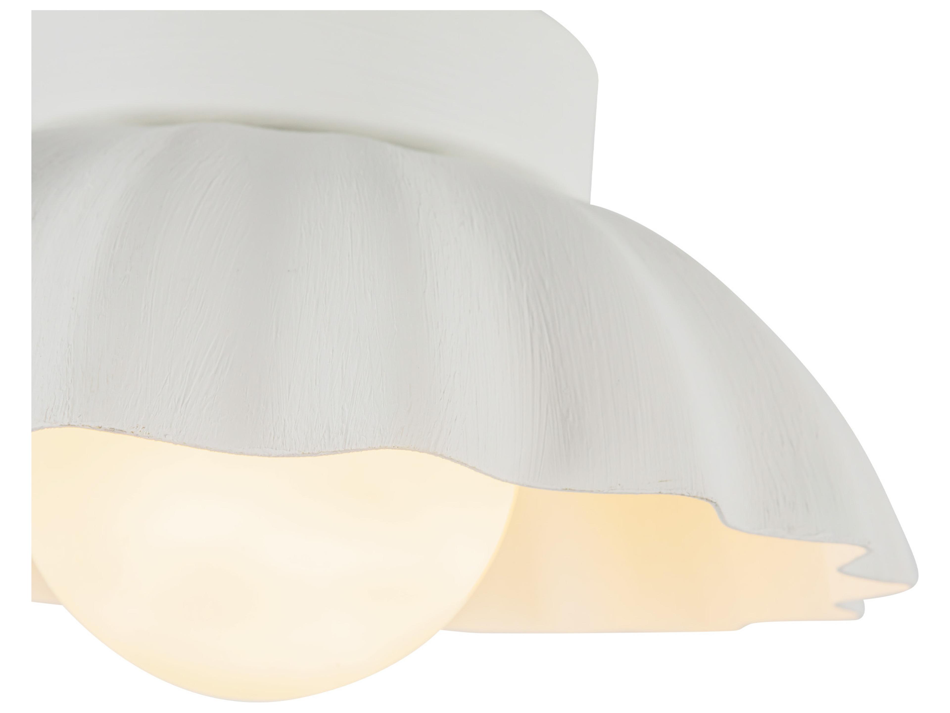 Alora Mood Soleil Antique White Wall Sconce