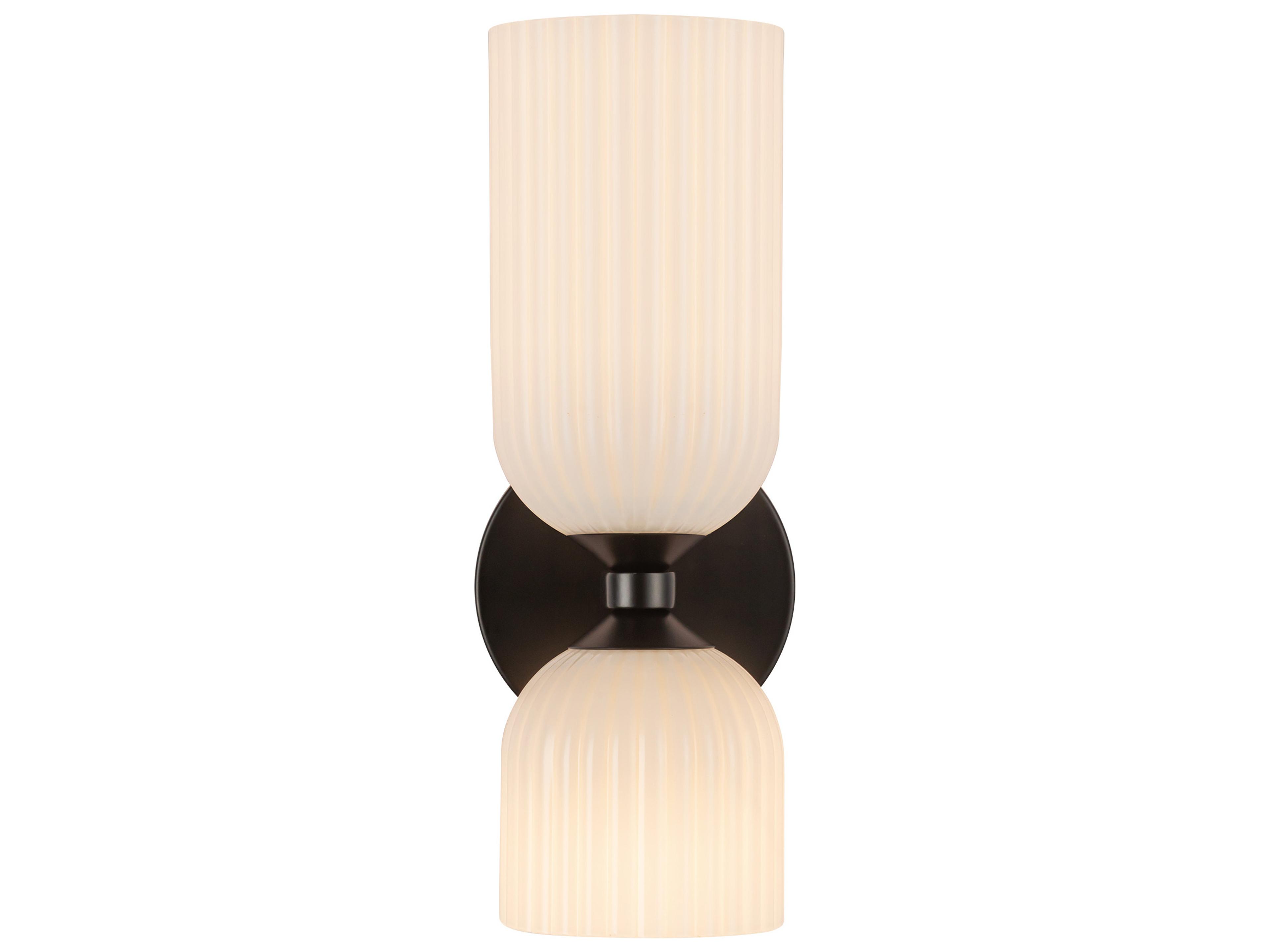 Nelly Wall Vanity Light Modern Matte Black