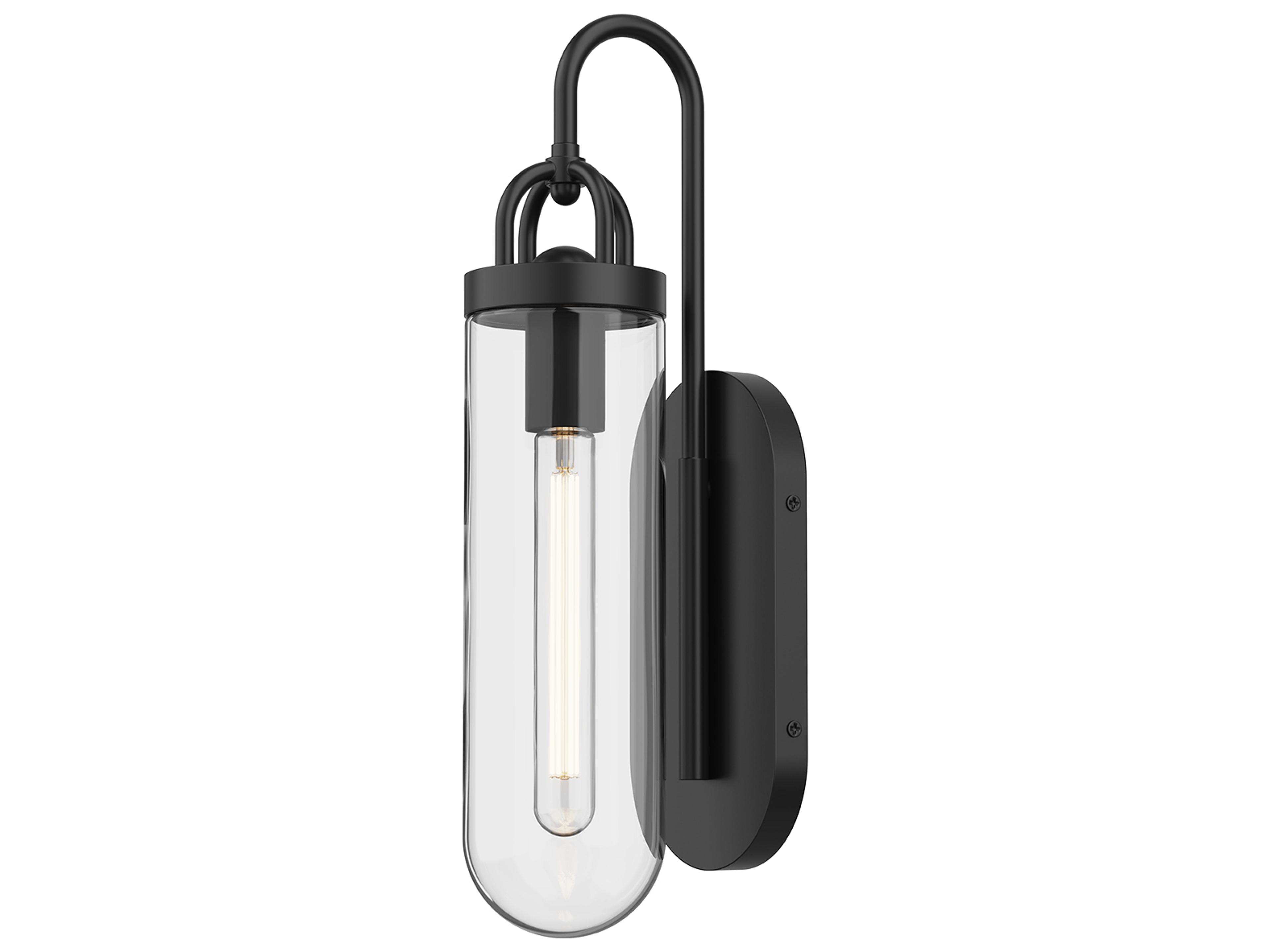 Lancaster Wall Sconce Modern Matte Black