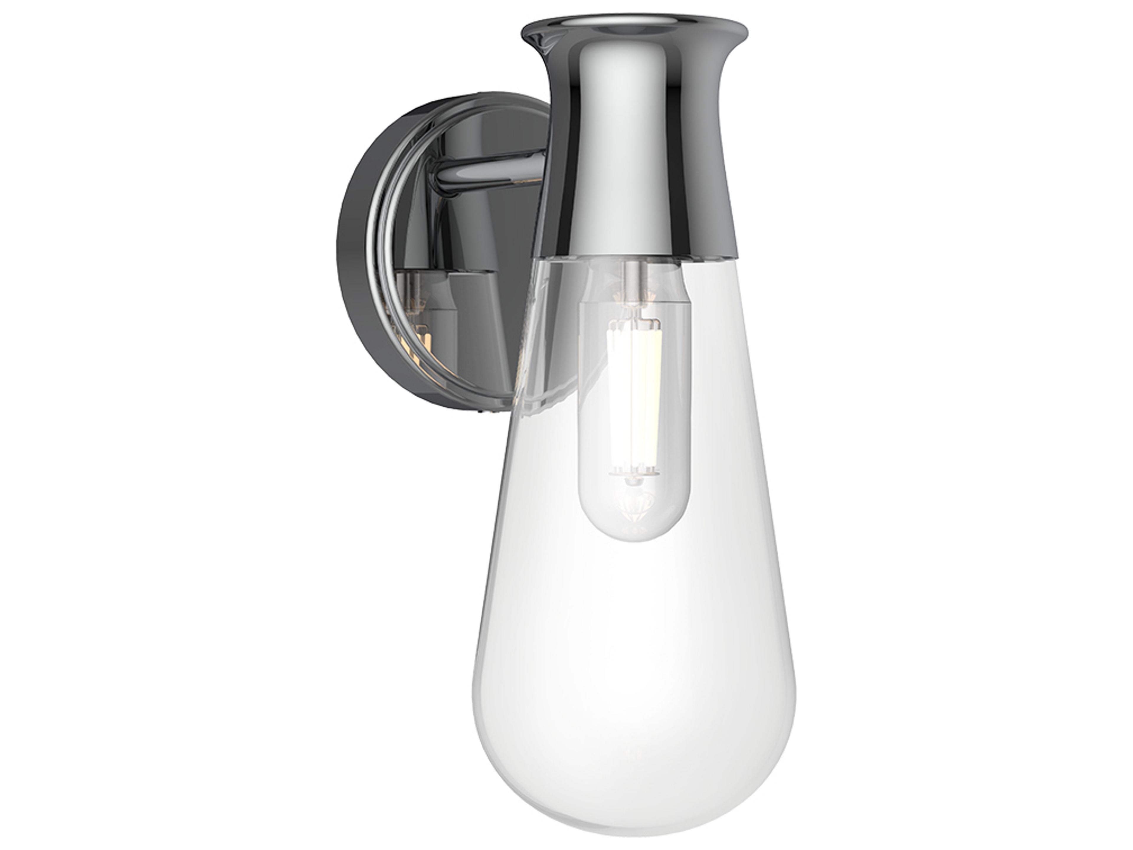 Marcel Wall Sconce in Chrome Modern Single Light