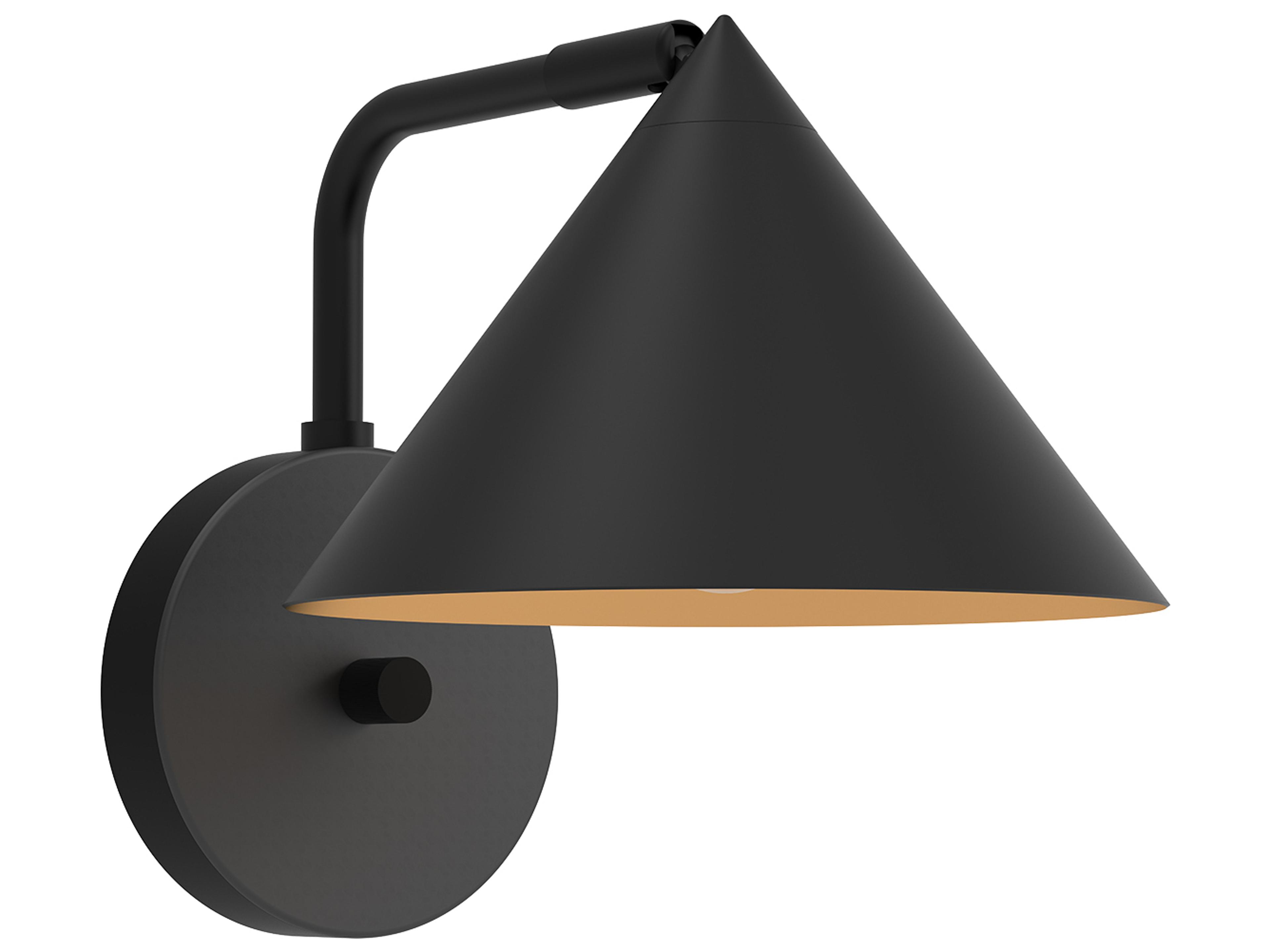 Remy Wall Sconce in Matte Black Modern