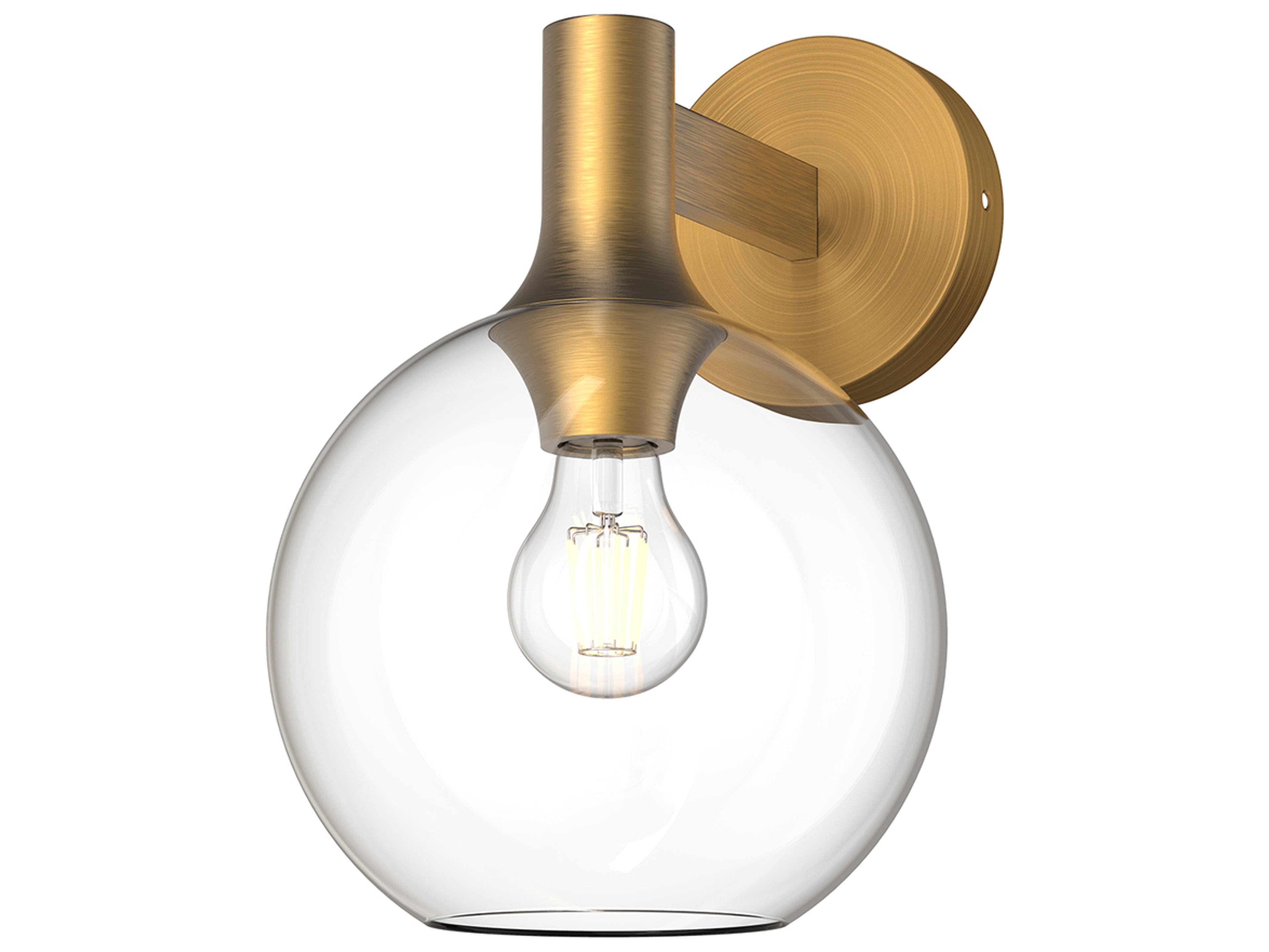 Castilla Wall Sconce in Aged Gold