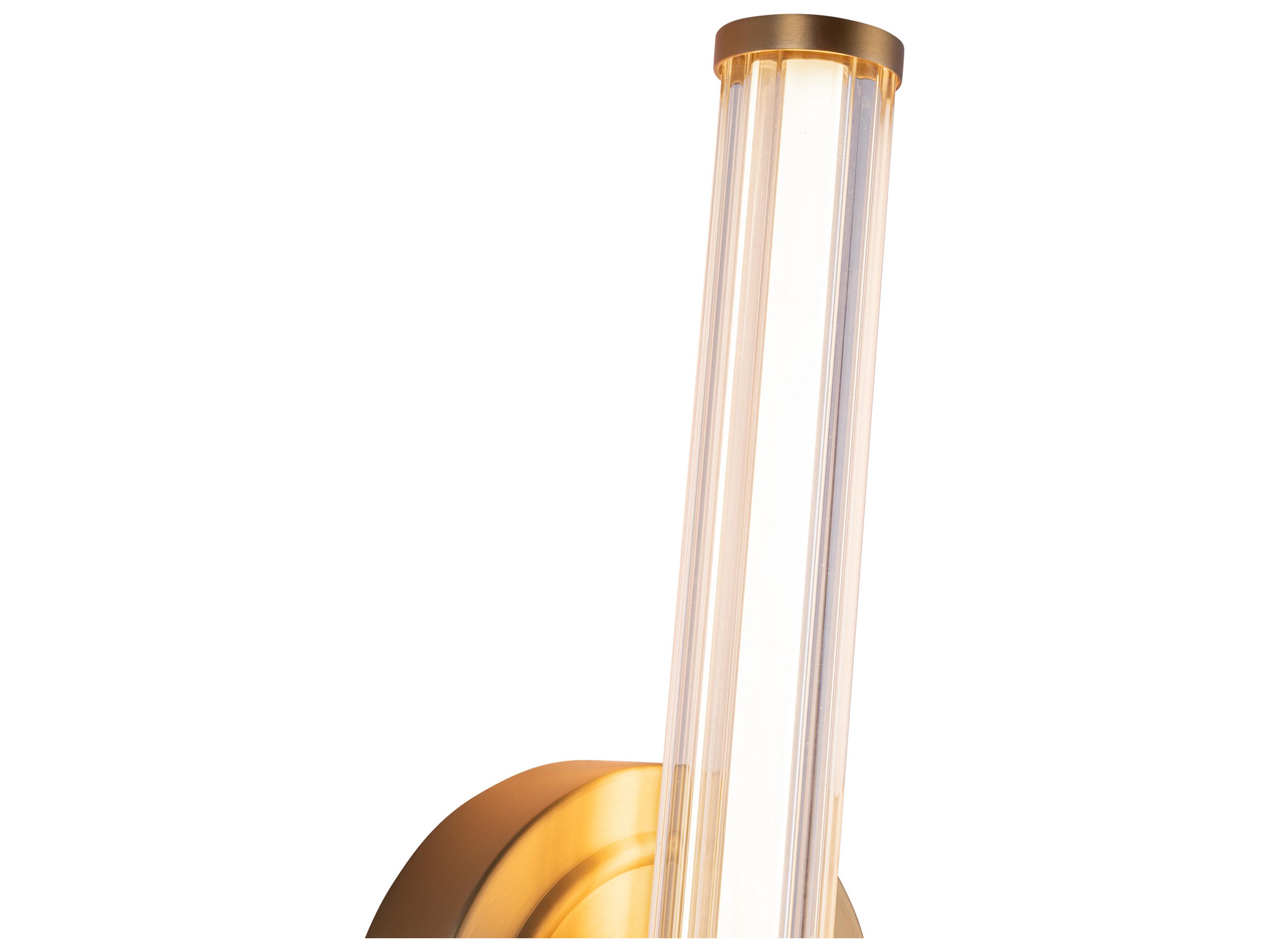 Alora Mood Elsie Brushed Gold Wall Sconce