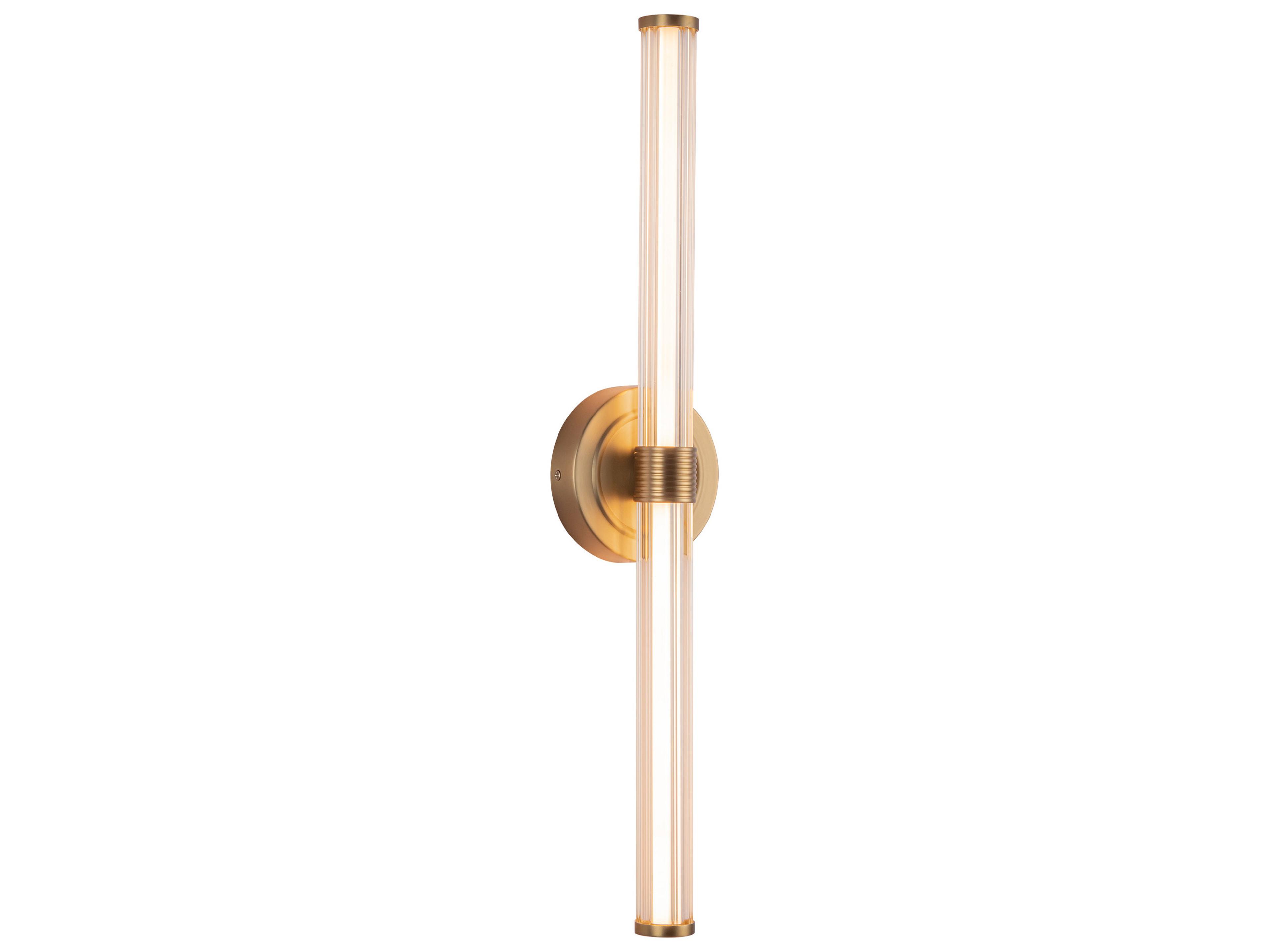 Alora Mood Elsie Brushed Gold Wall Sconce