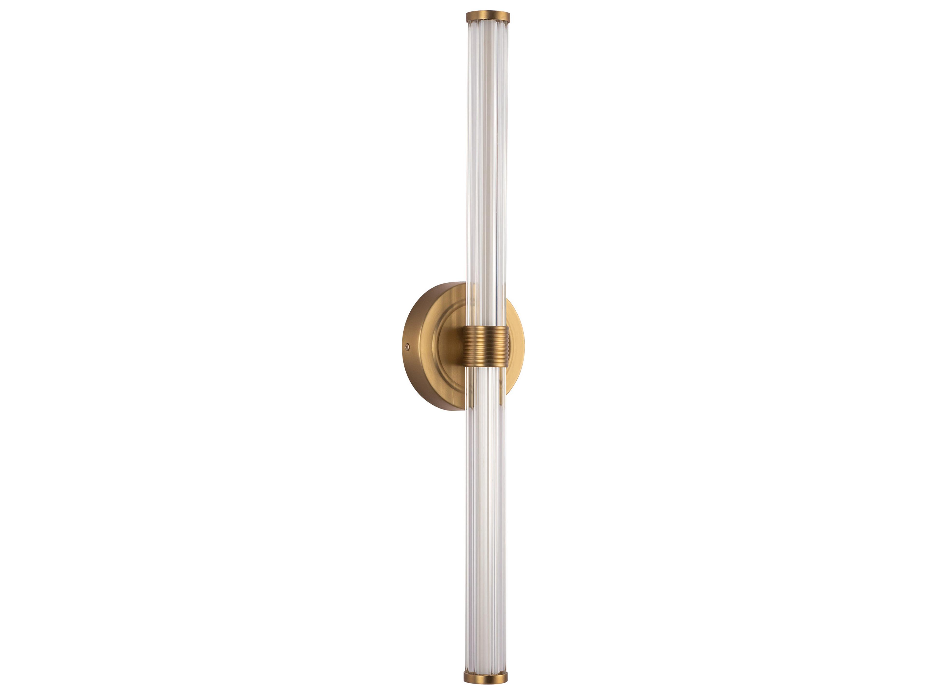Alora Mood Elsie Brushed Gold Wall Sconce