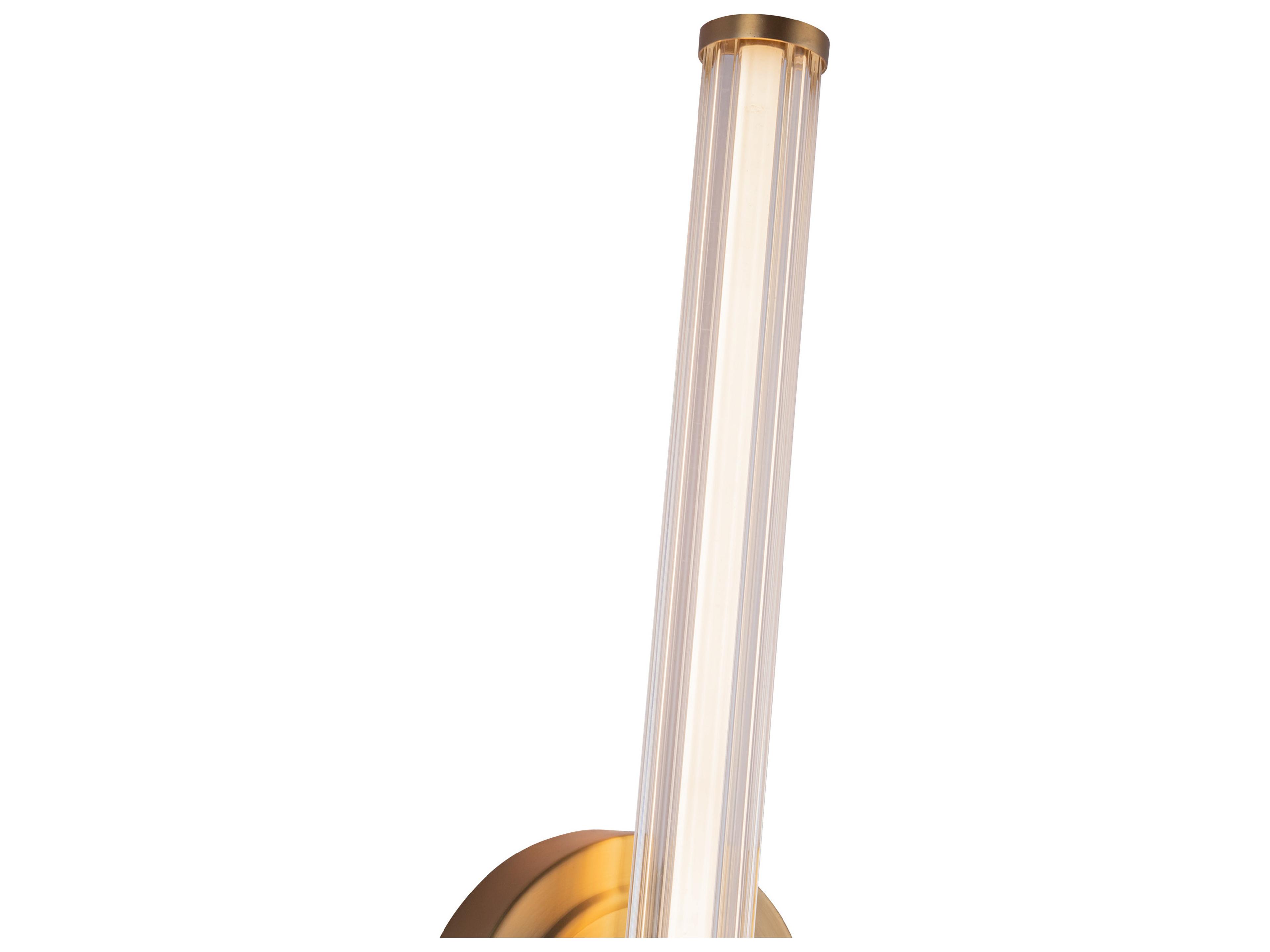 Alora Mood Elsie Brushed Gold Wall Sconce