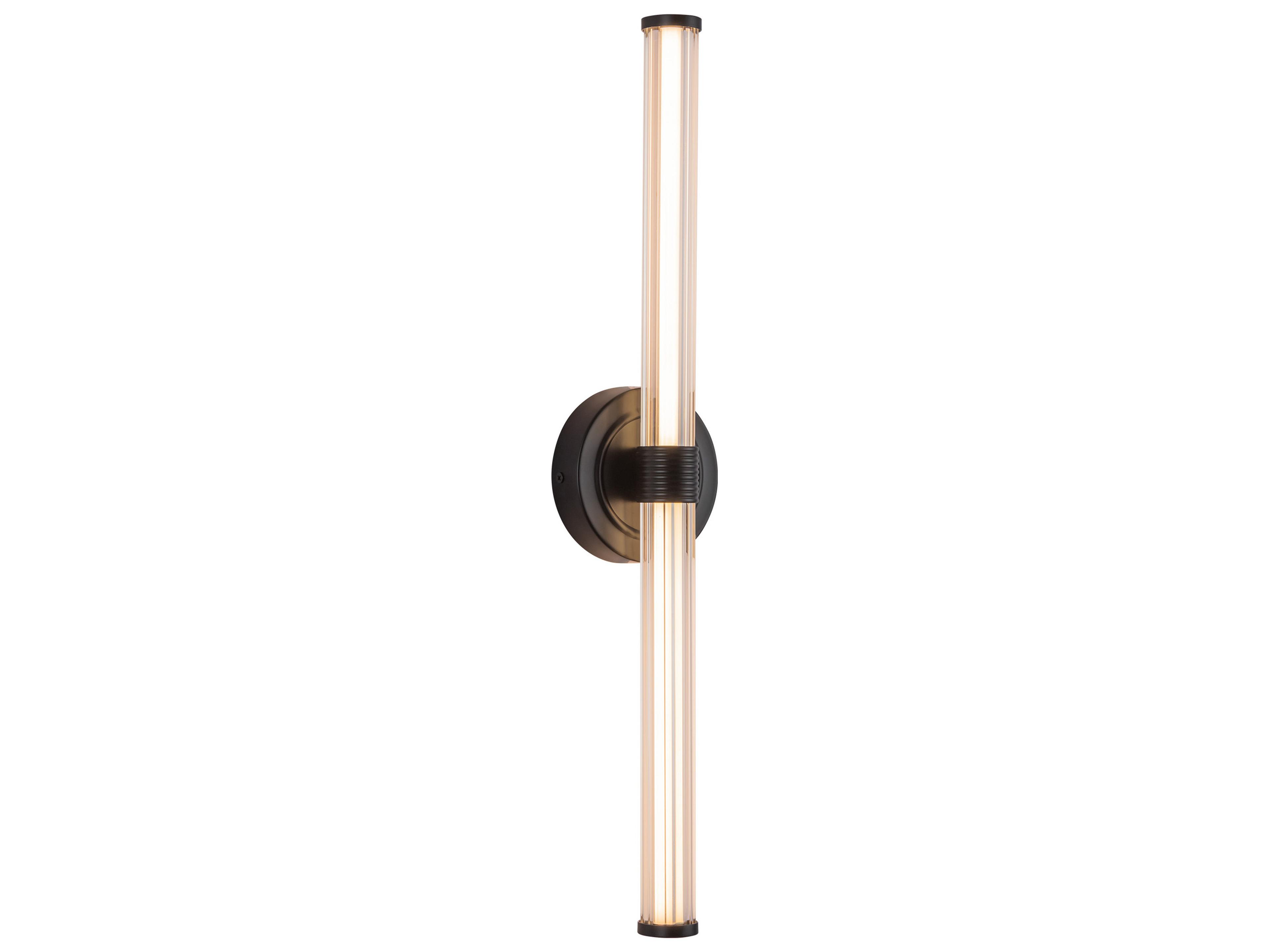Alora Mood Elsie Matte Black Wall Sconce