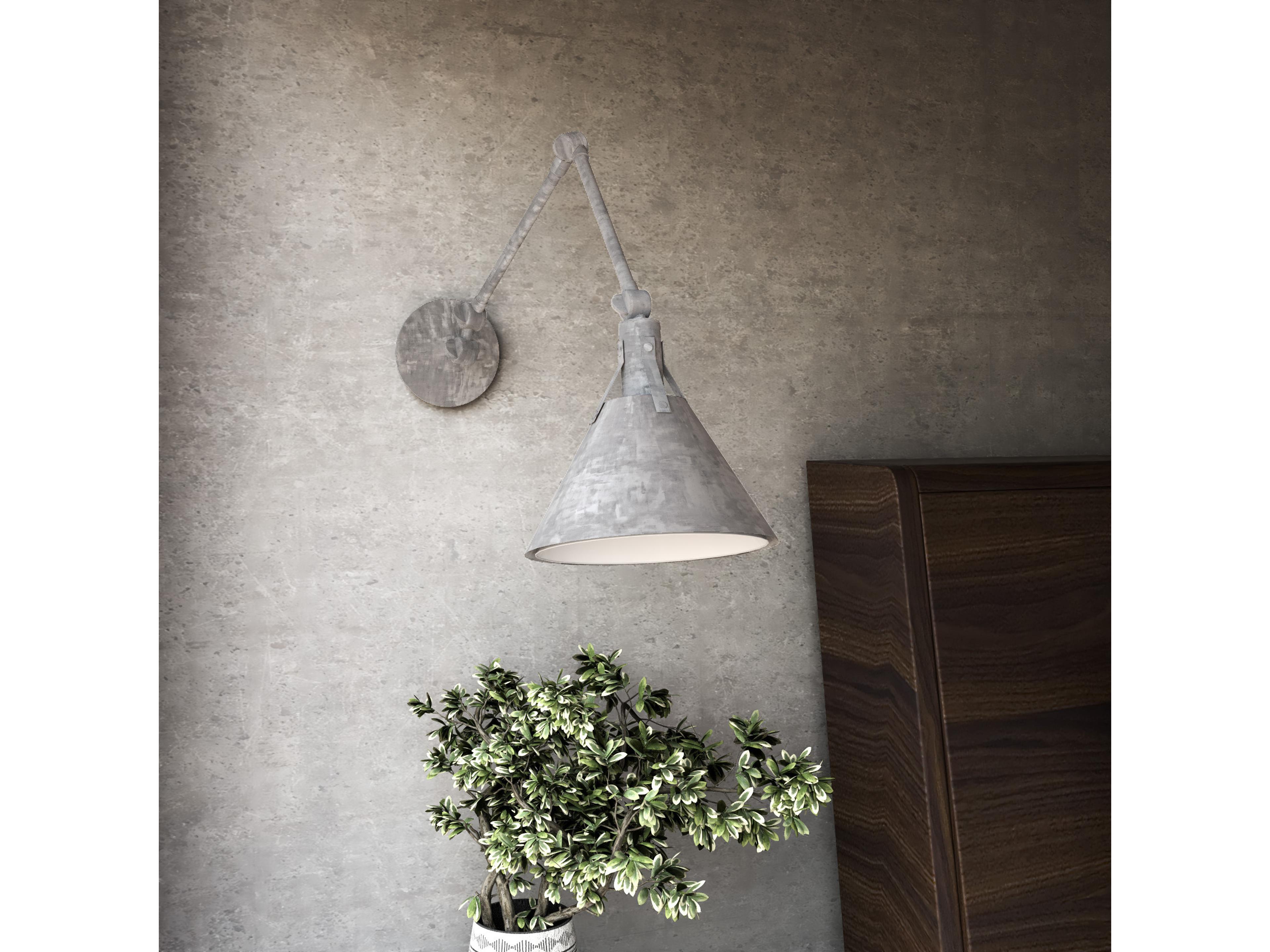 Alora Mood Archer 1-Light Steel Wall Sconce