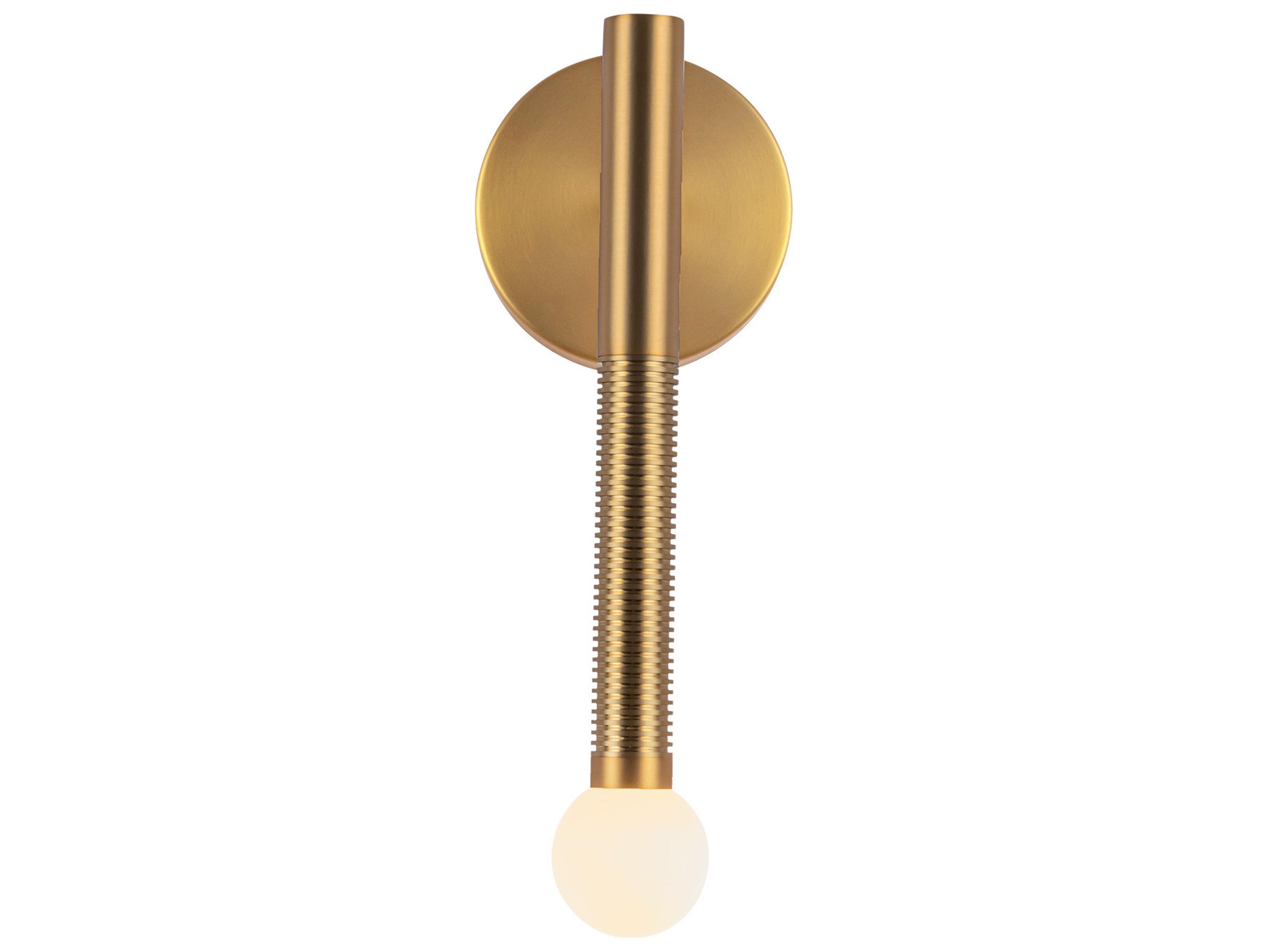 Alora Mood Arden Brushed Gold Wall Sconce