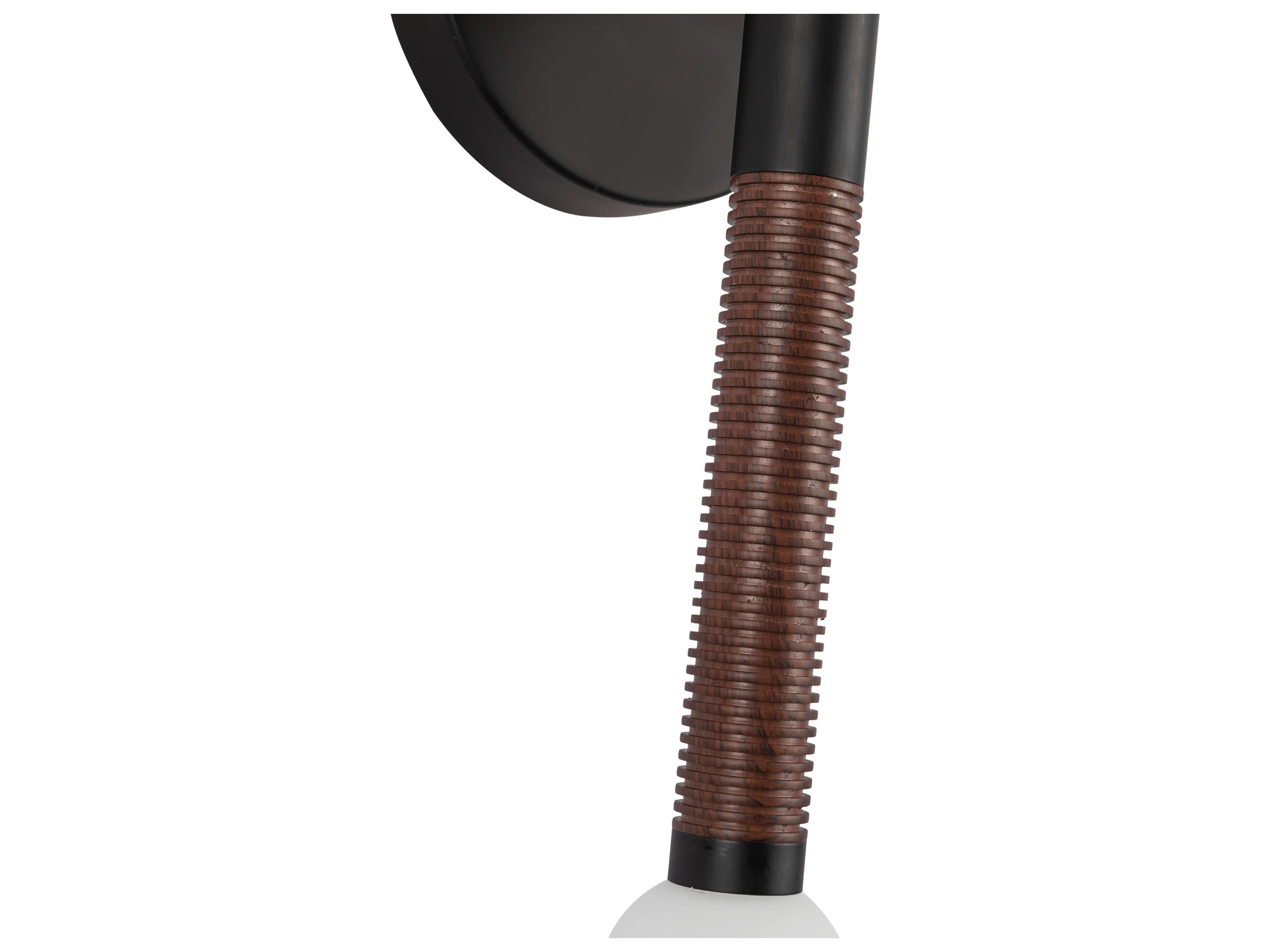 Alora Mood Arden Matte Black Wall Sconce