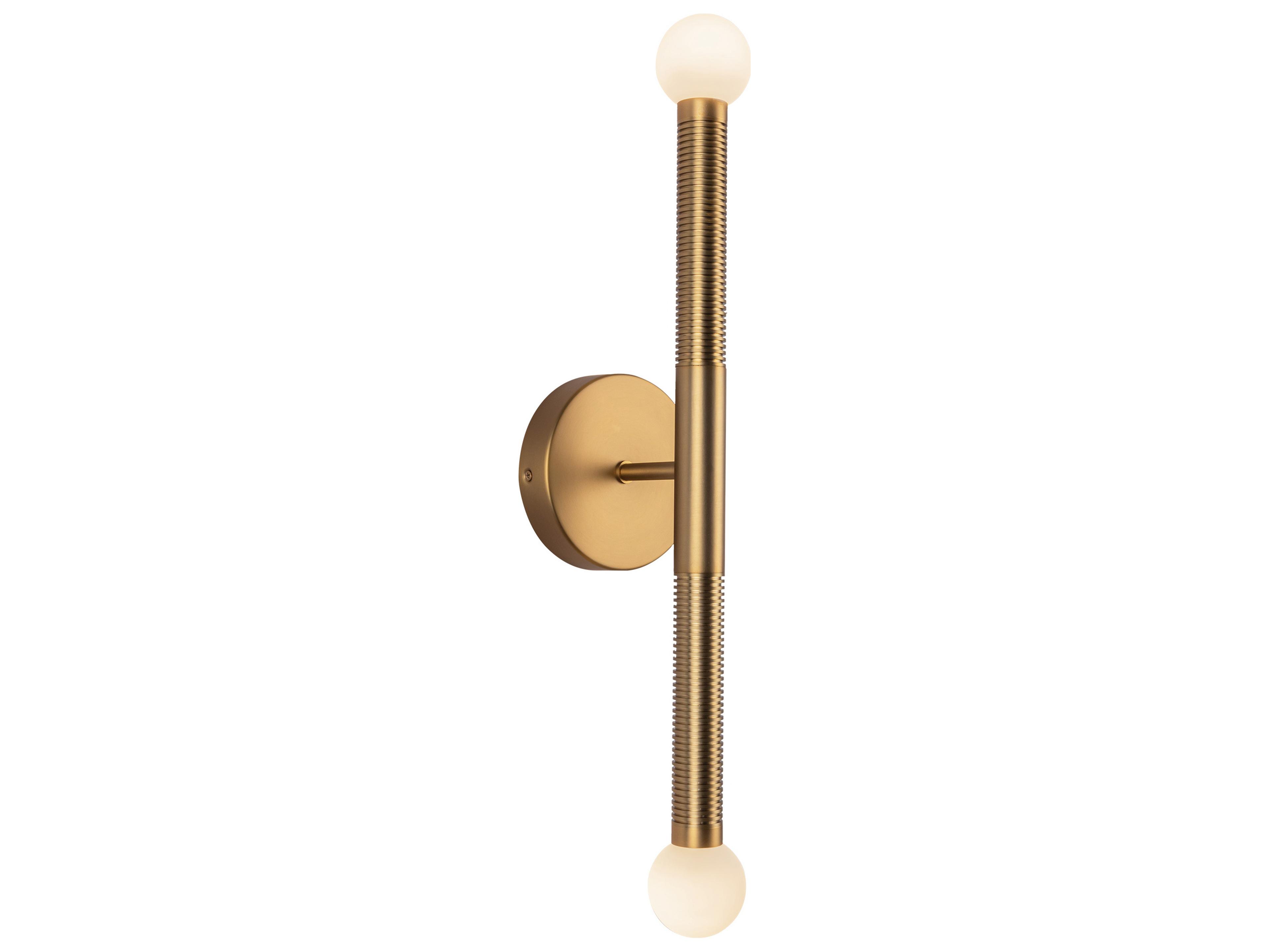 Arden LED Wall Sconce 23-Inch Tall Brushed Gold