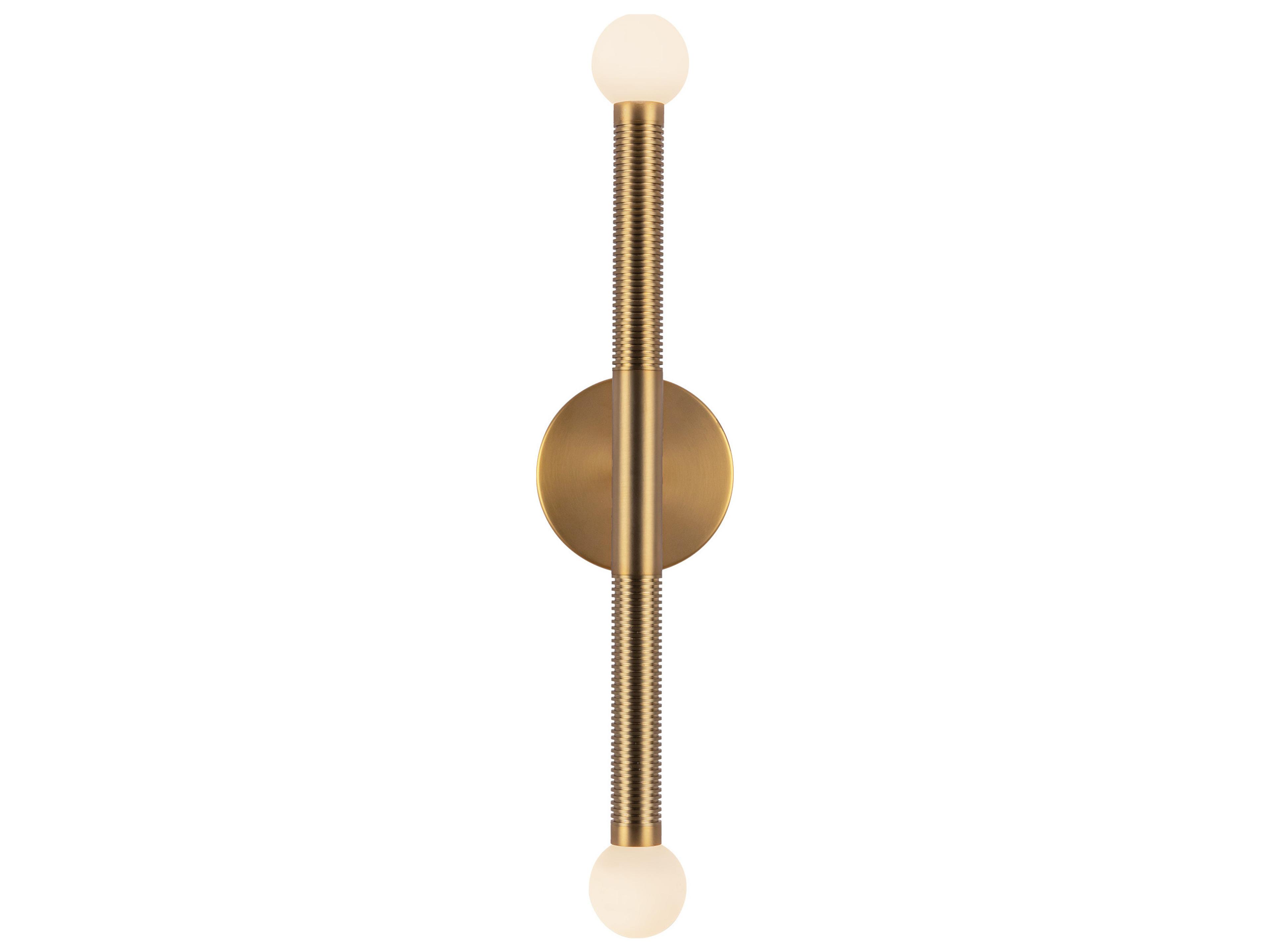 Alora Mood Arden Brushed Gold Wall Sconce