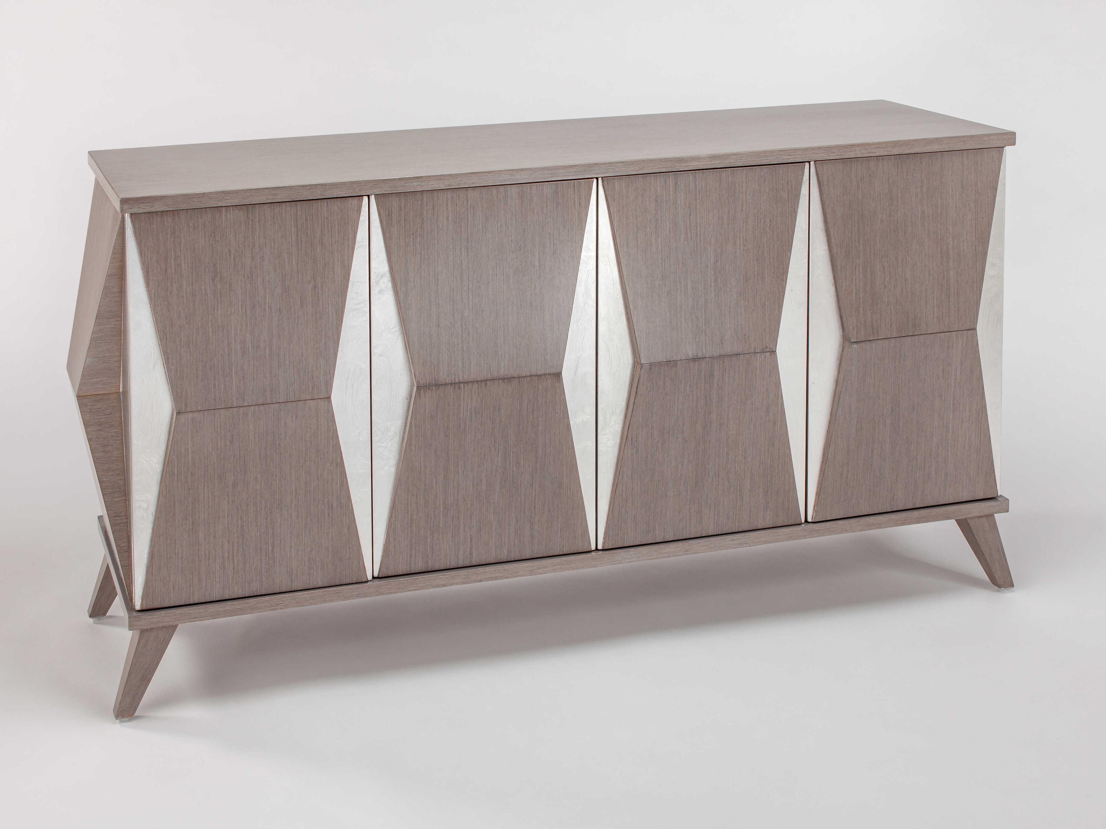 Washed Grey Accent Chest