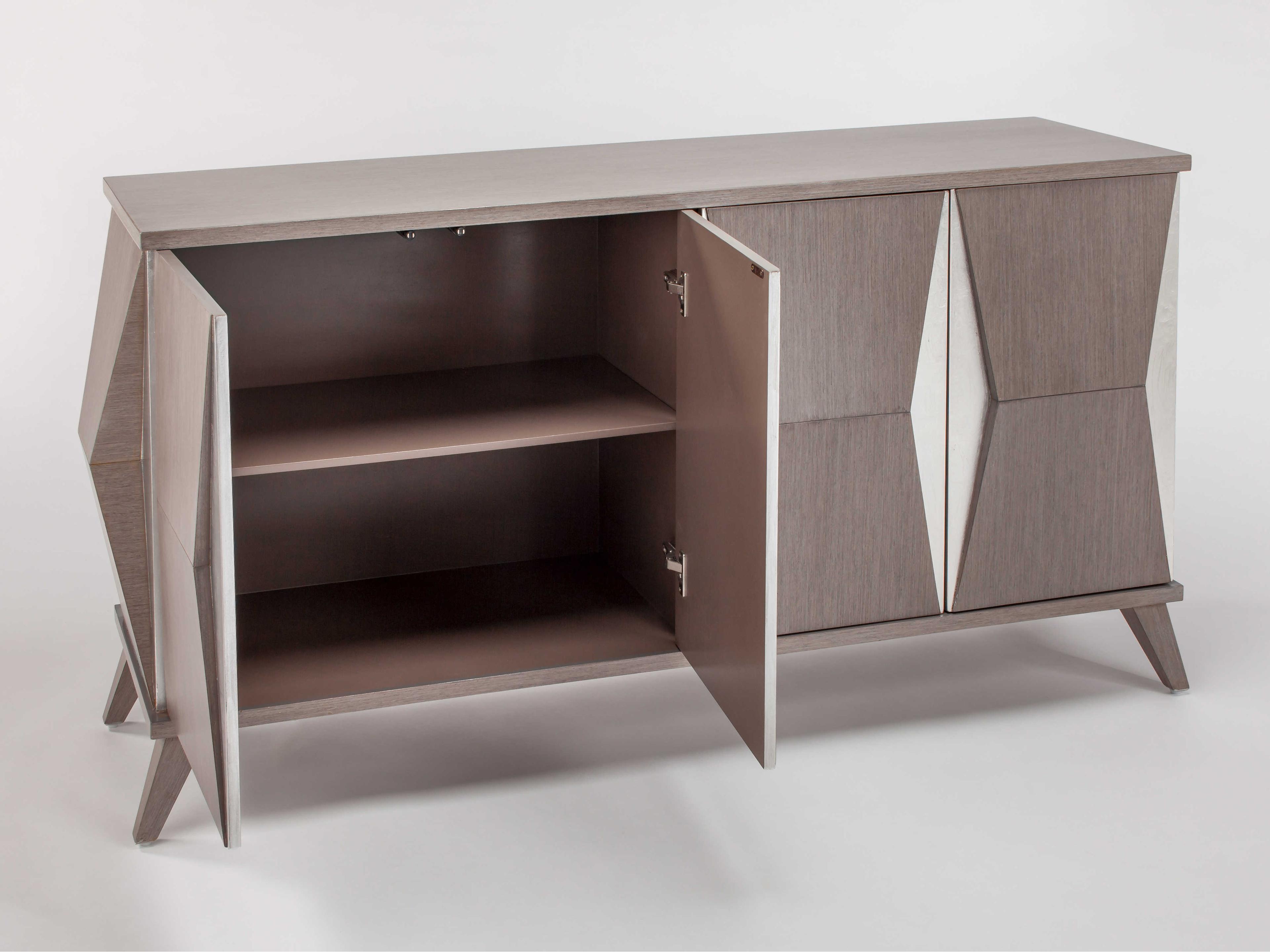 Artmax Washed Grey Accent Chest