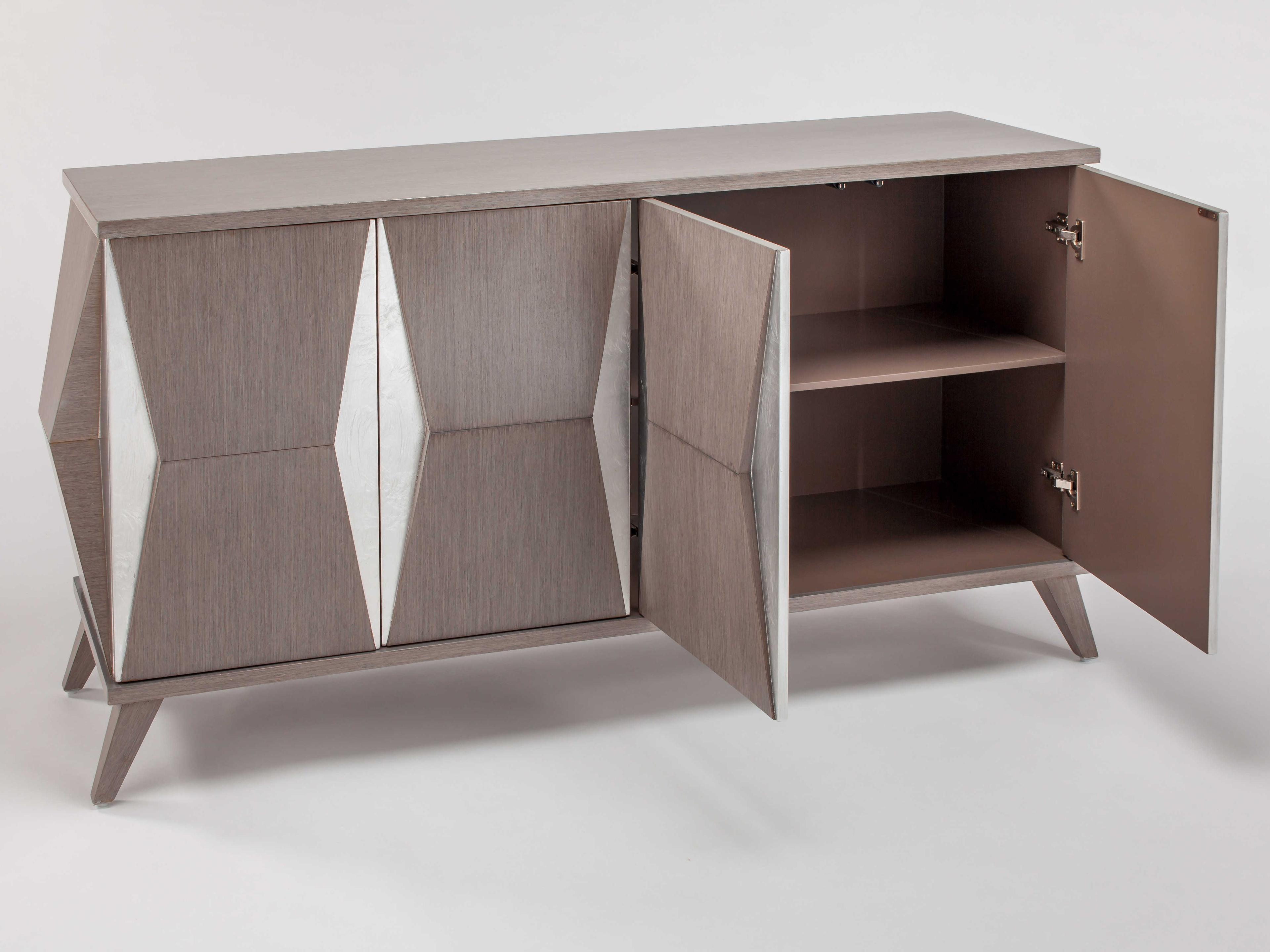 Artmax Washed Grey Accent Chest