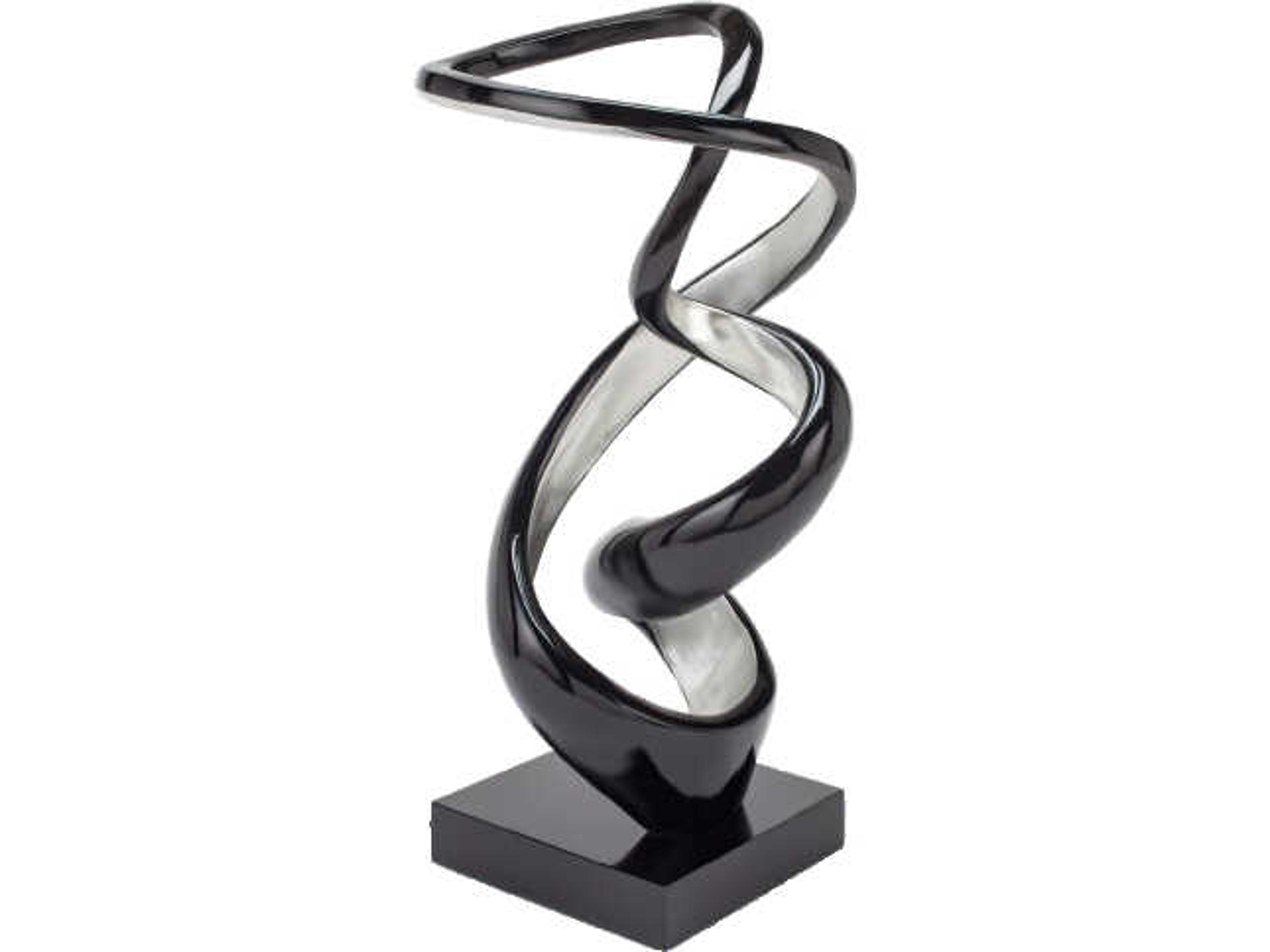 Black And Silver Base Decorative Accent