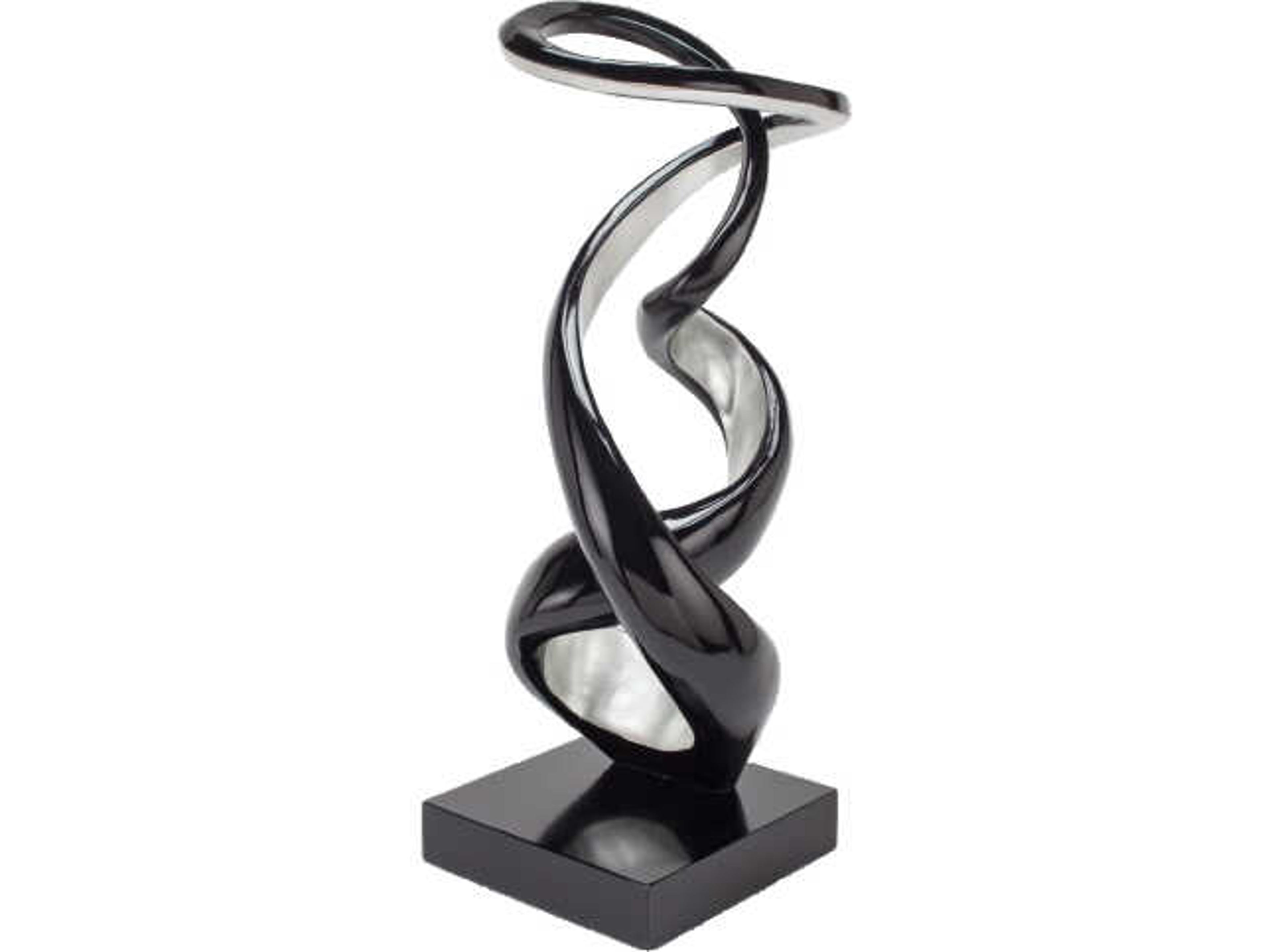 Artmax Black And Silver Base Decorative Accent