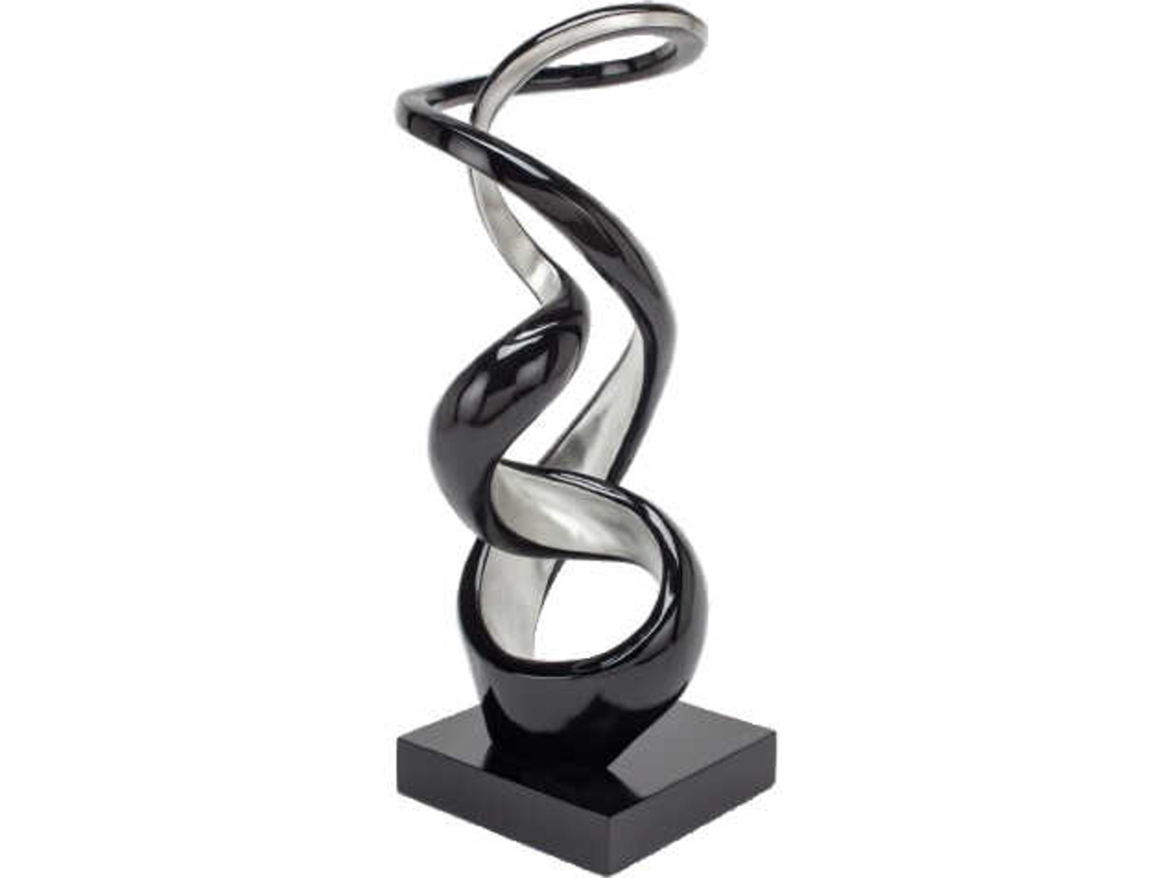 Artmax Black And Silver Base Decorative Accent