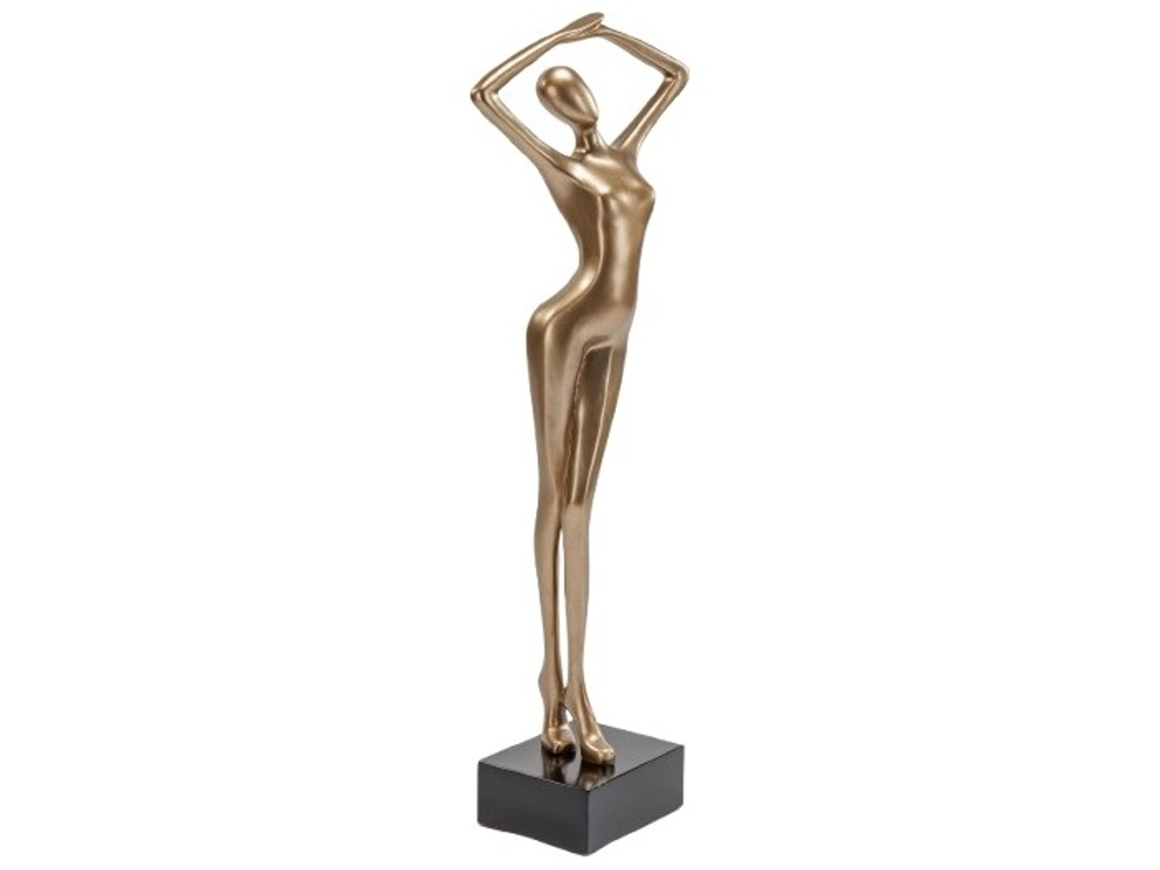 Artmax Champagne Gold Black Sculpture
