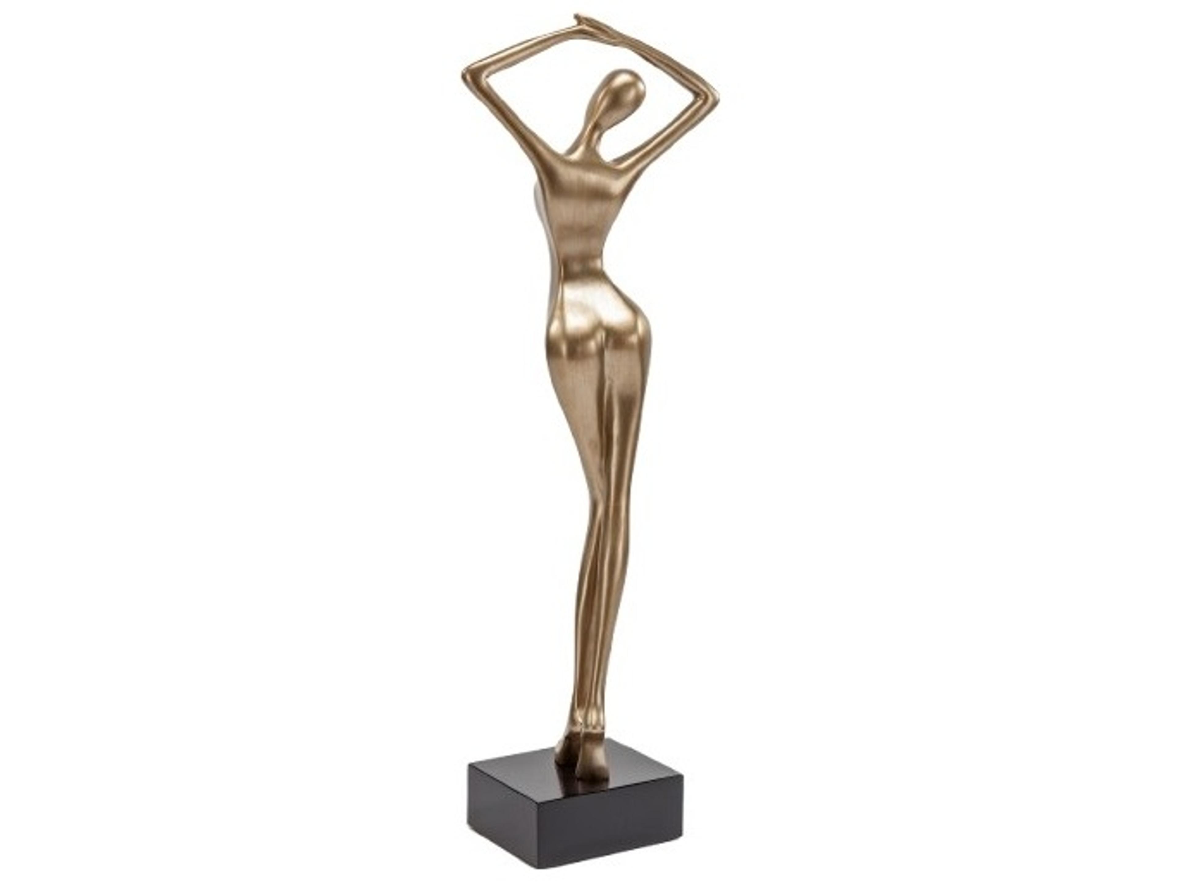 Artmax Champagne Gold Black Sculpture