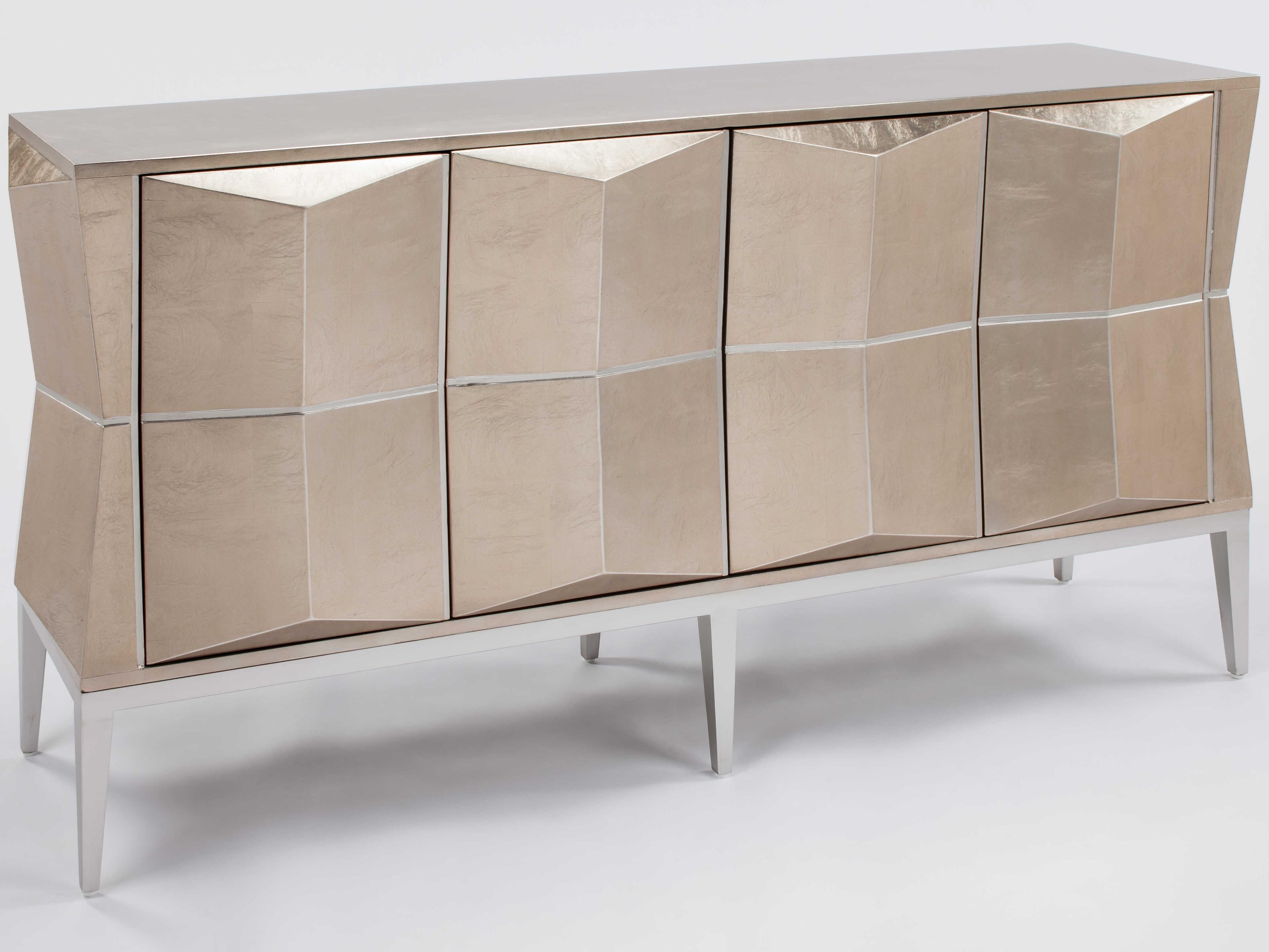 73" Champagne Silver Sideboard