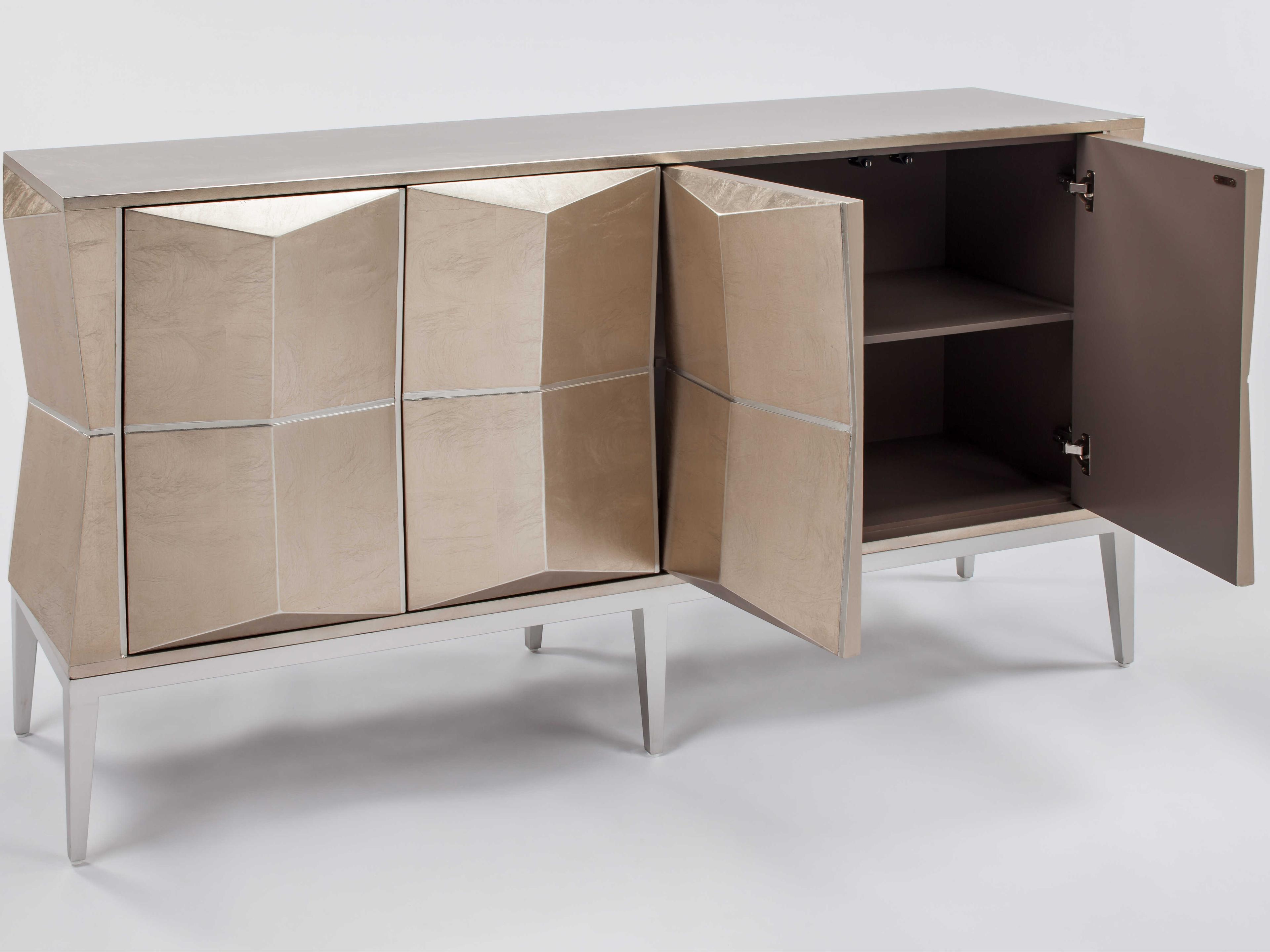 Artmax 73" Champagne Silver Sideboard
