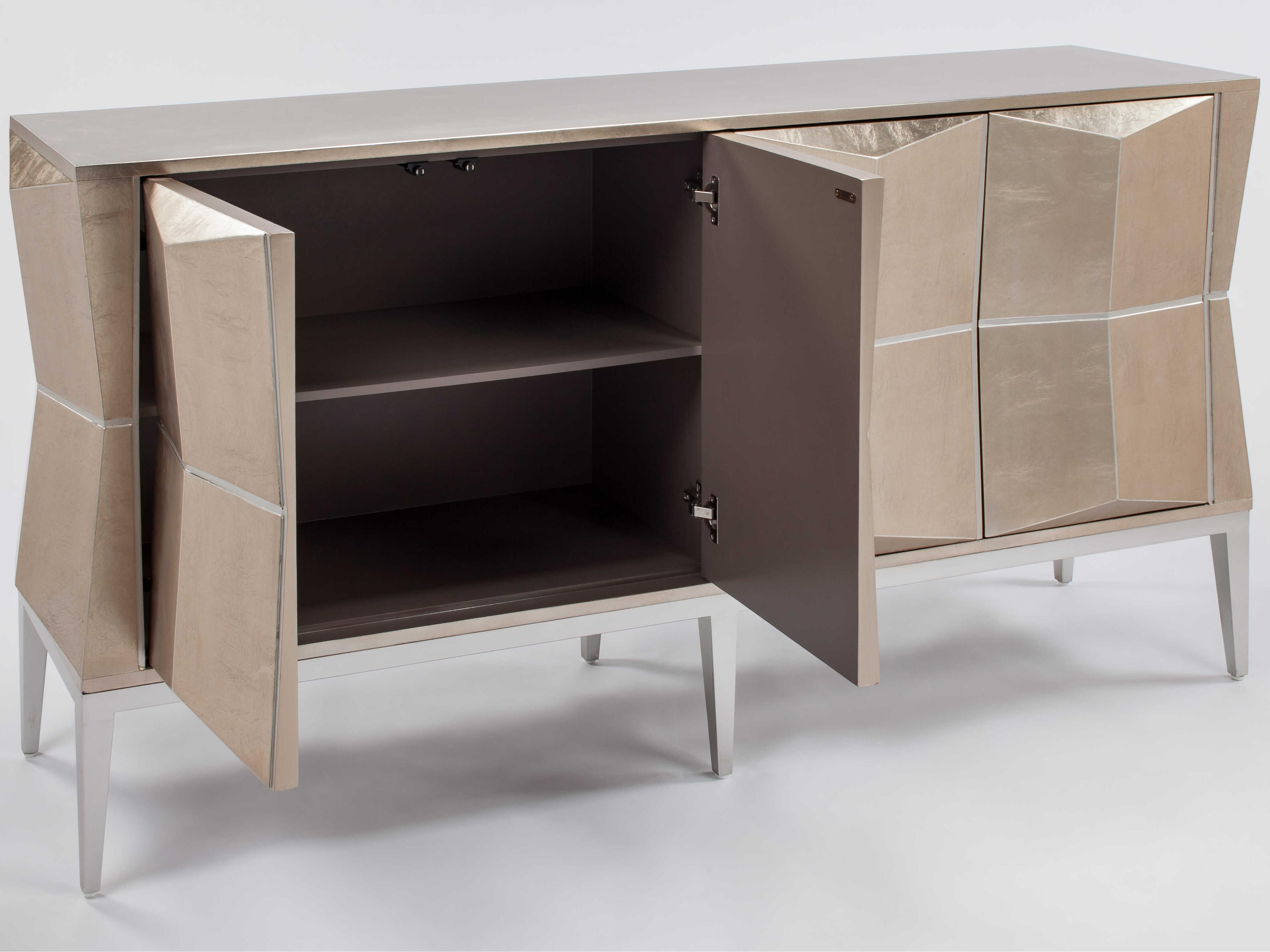 Artmax 73" Champagne Silver Sideboard