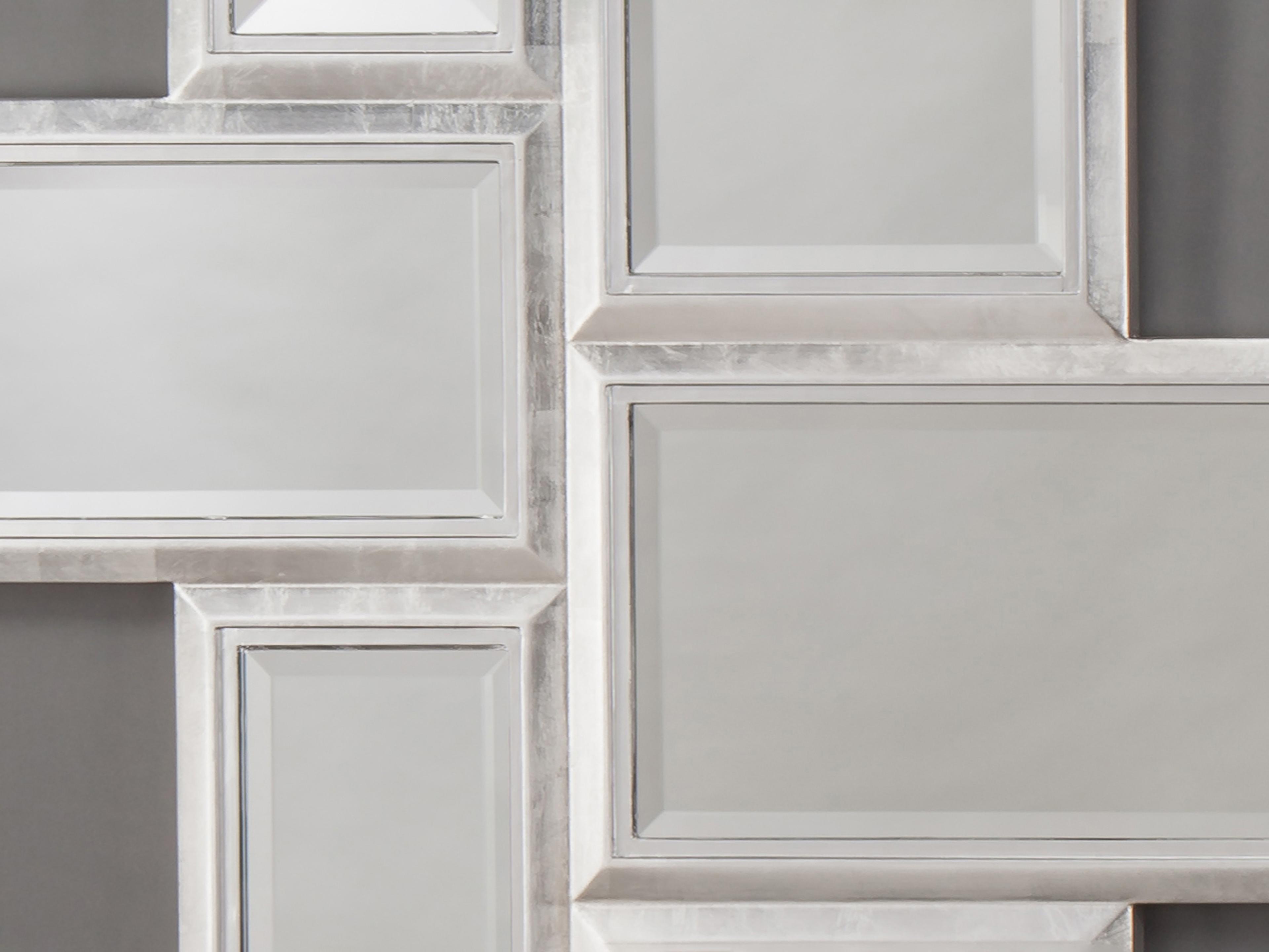 Artmax Silverleaf Rectangular Wall Mirror