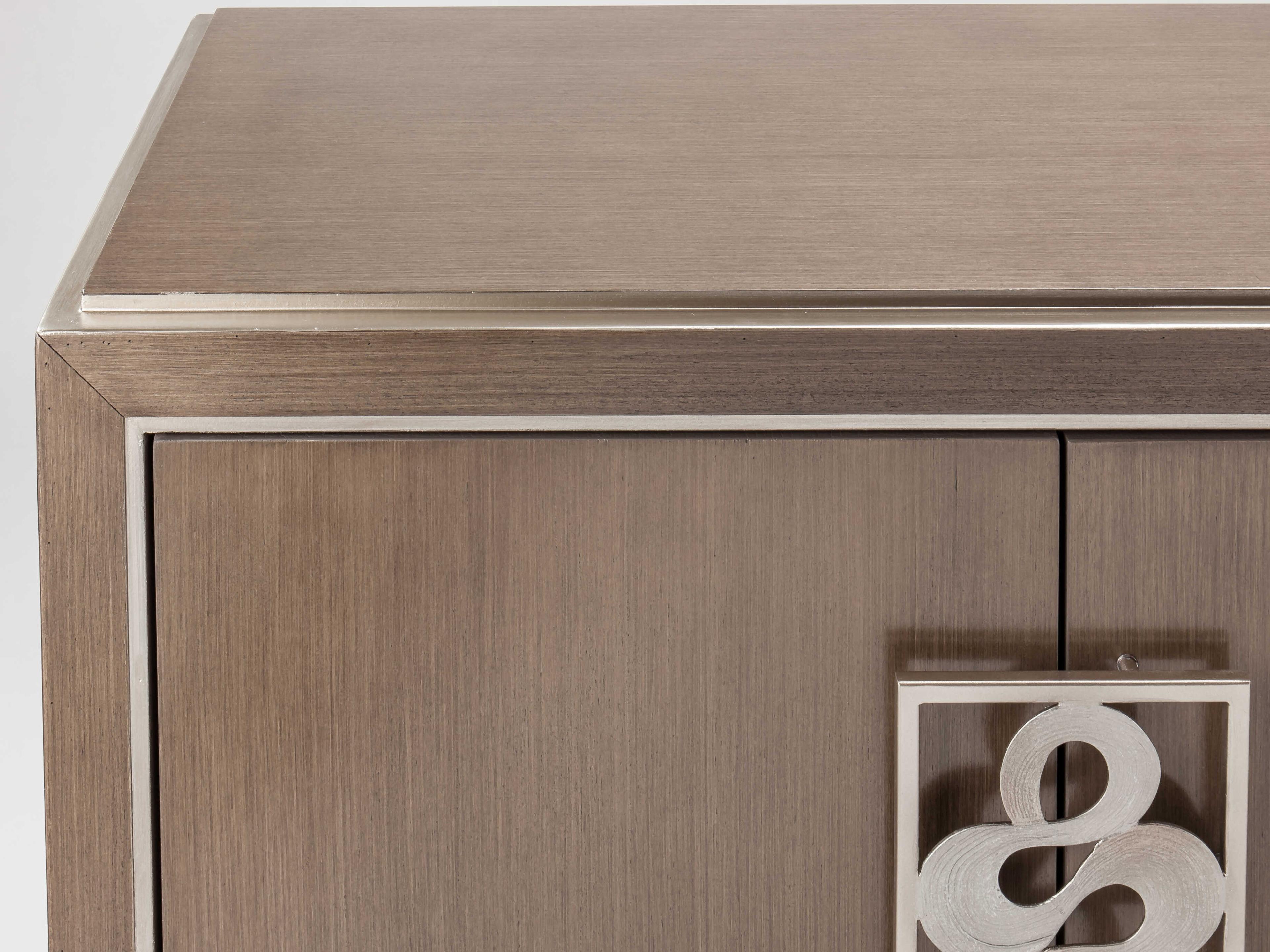 Artmax 70" Champagne Silver Sideboard