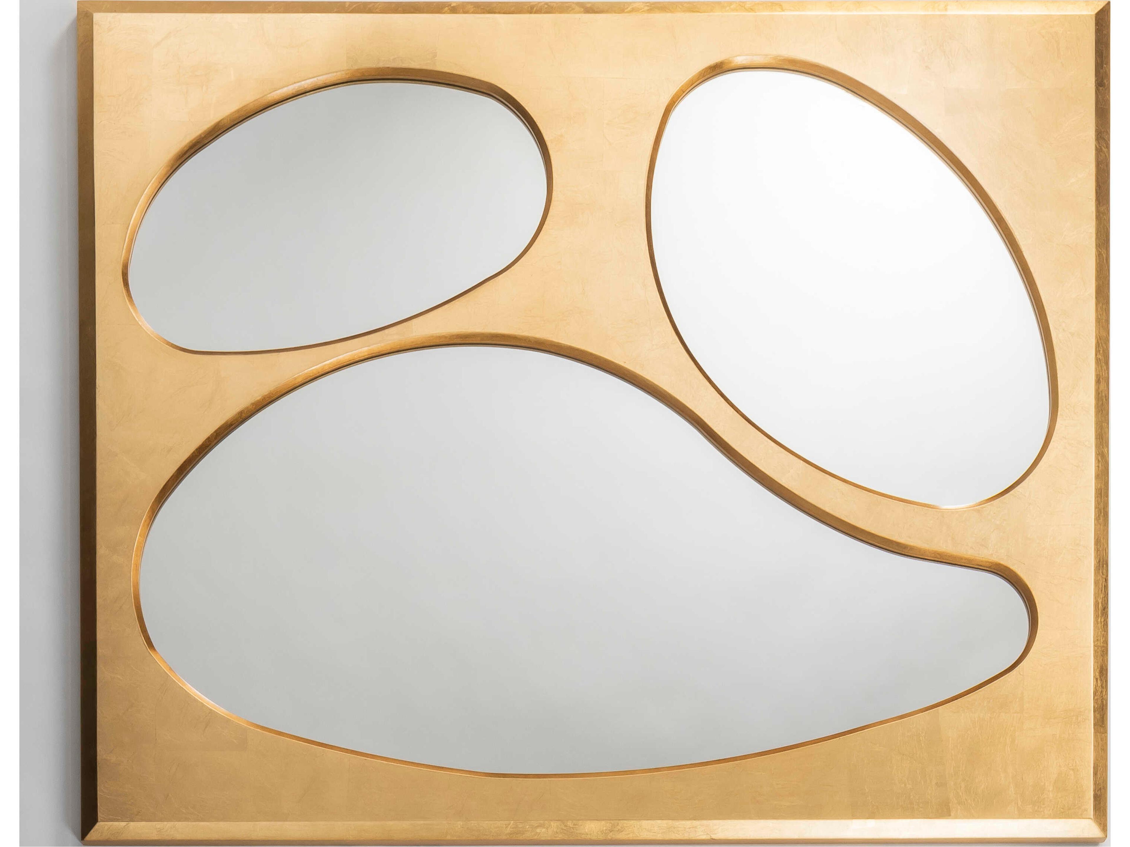 Artmax Goldleaf Wall Mirror Rectangular